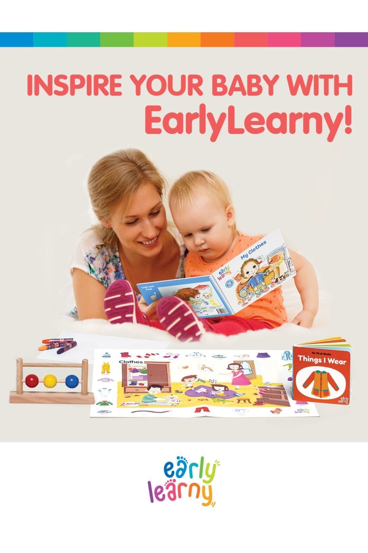 EarlyLearny Ingilizce Bebek Eğitim Seti 9. Ay fotoğrafı 4 (önizleme)