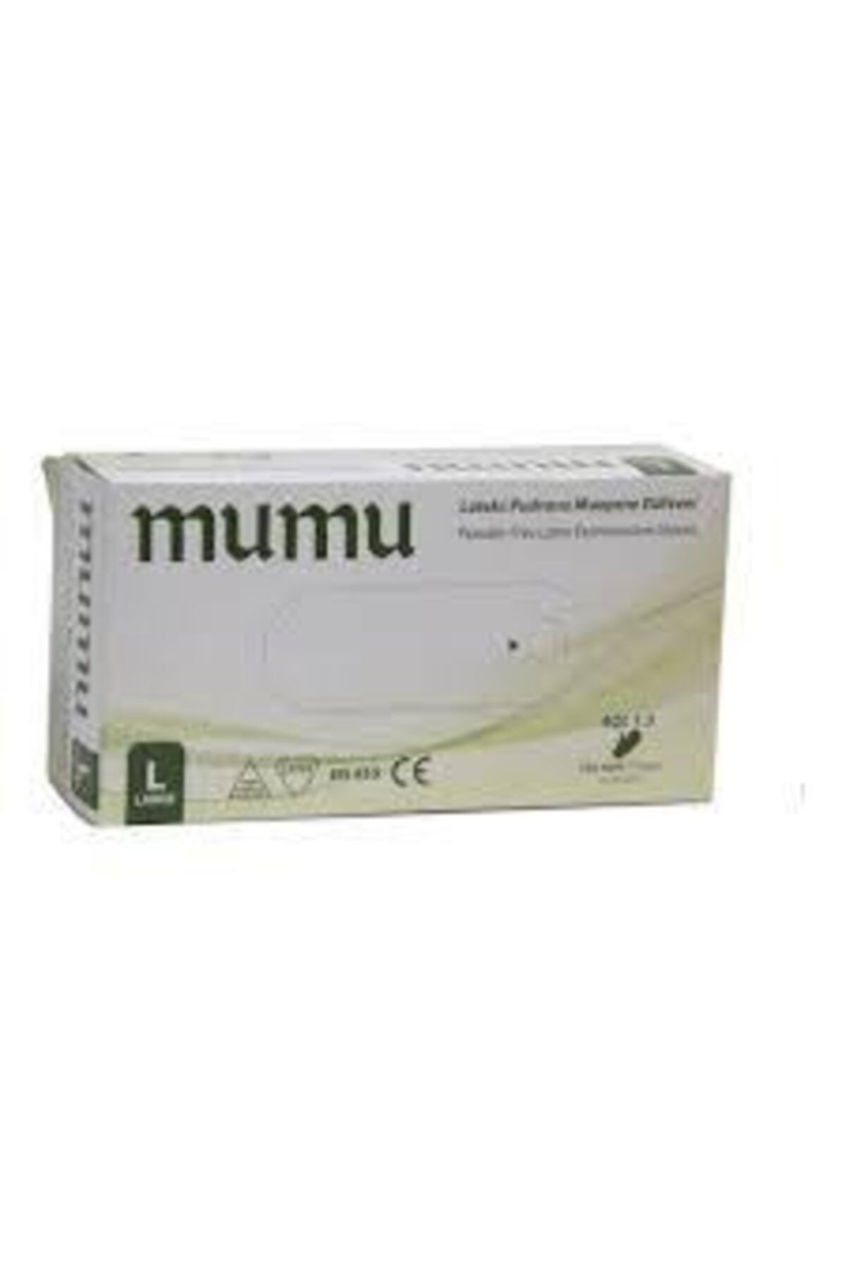 Mumu-Large Powder Free Latex Gloves 1