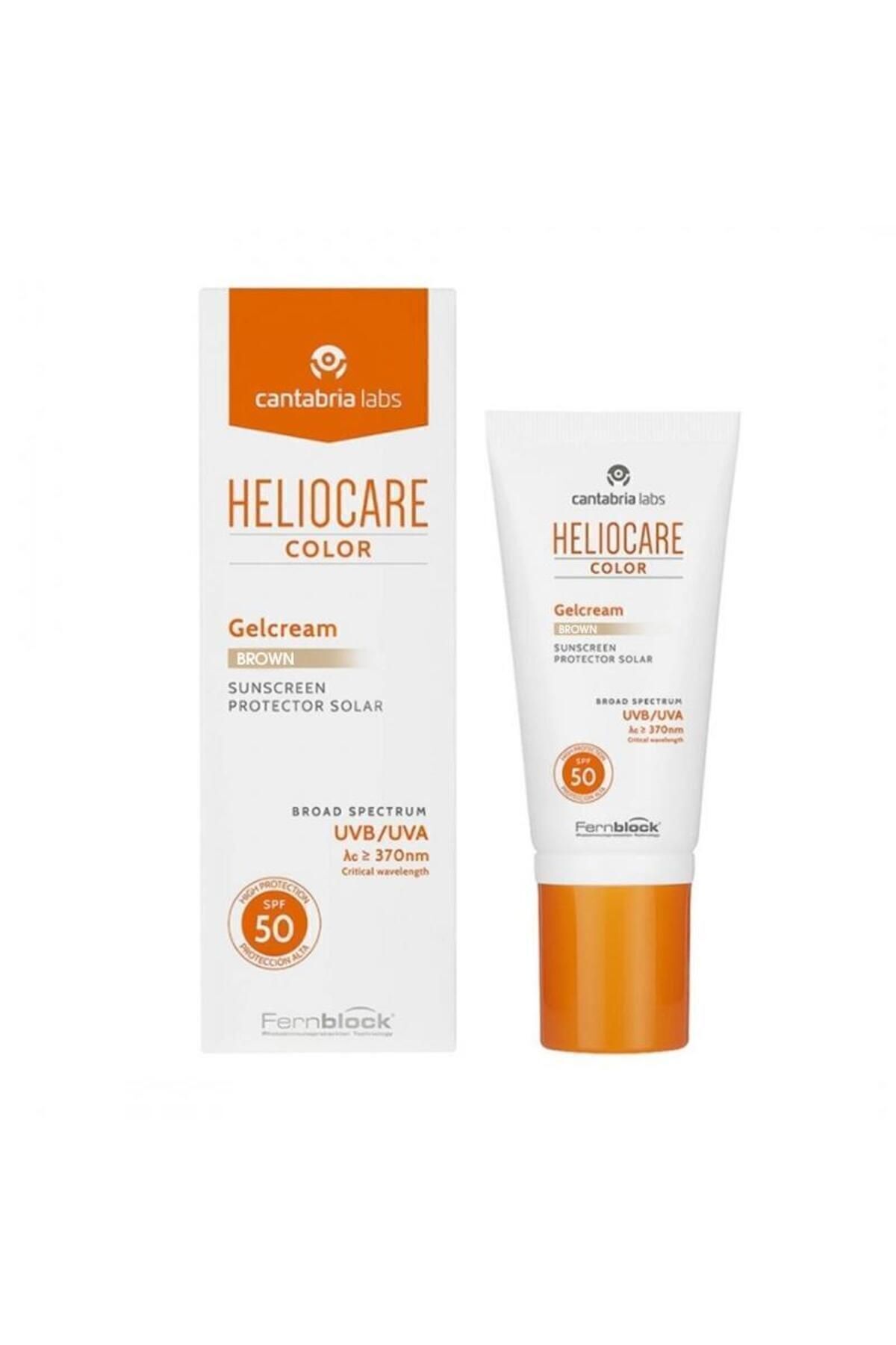 Heliocare 50 мл Крем-гель SPF 50 – солнцезащитный крем коричневого цвета 8470001571434