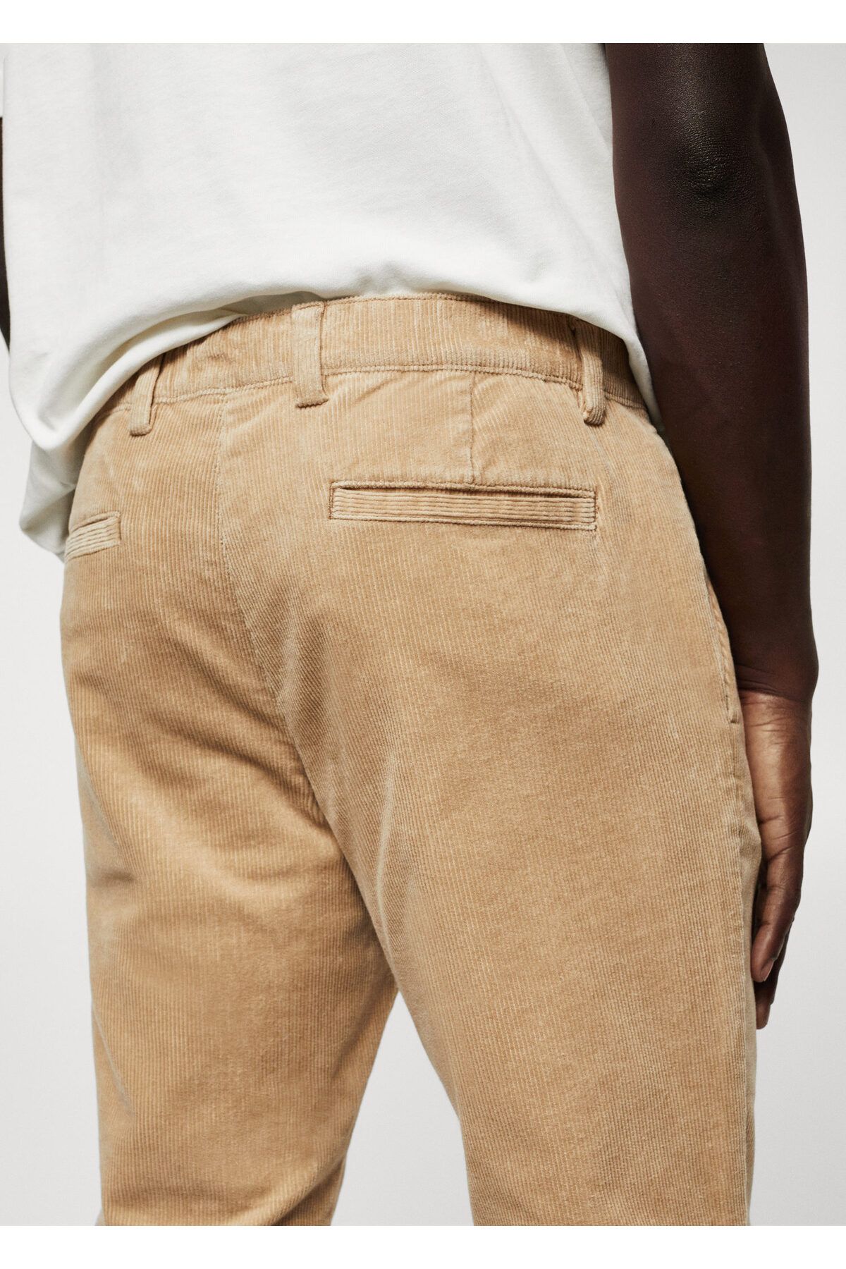 Velour cotelé pantalon outlet