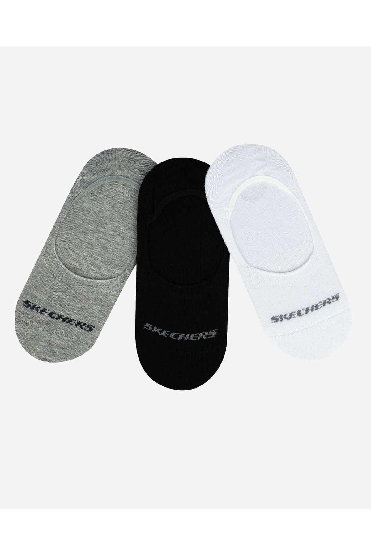 Skechers U No Show Sock Разноцветные носки унисекс S192134-900 S192134 900