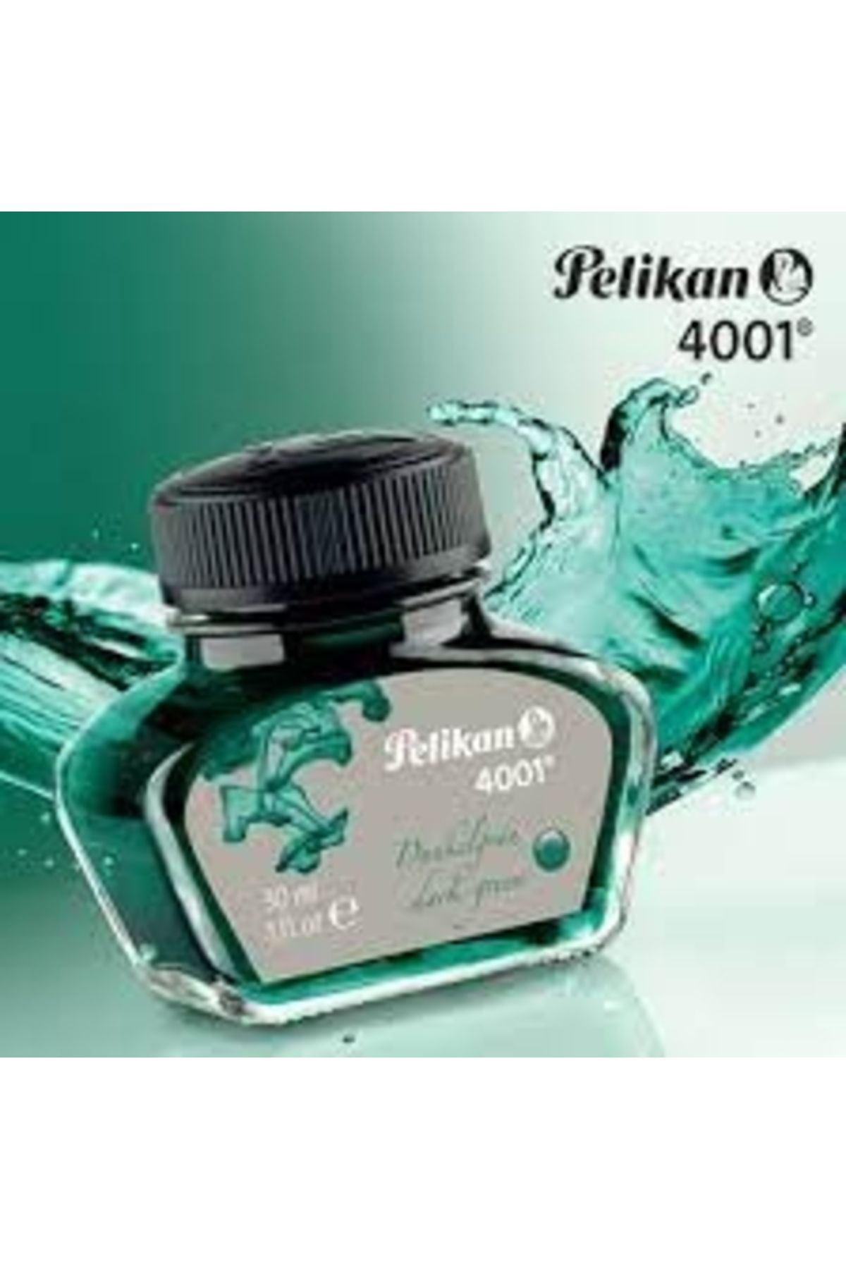 Чернила для письма Pelikan темно-зеленые, 30 мл (4001) 300056 PL301044YE