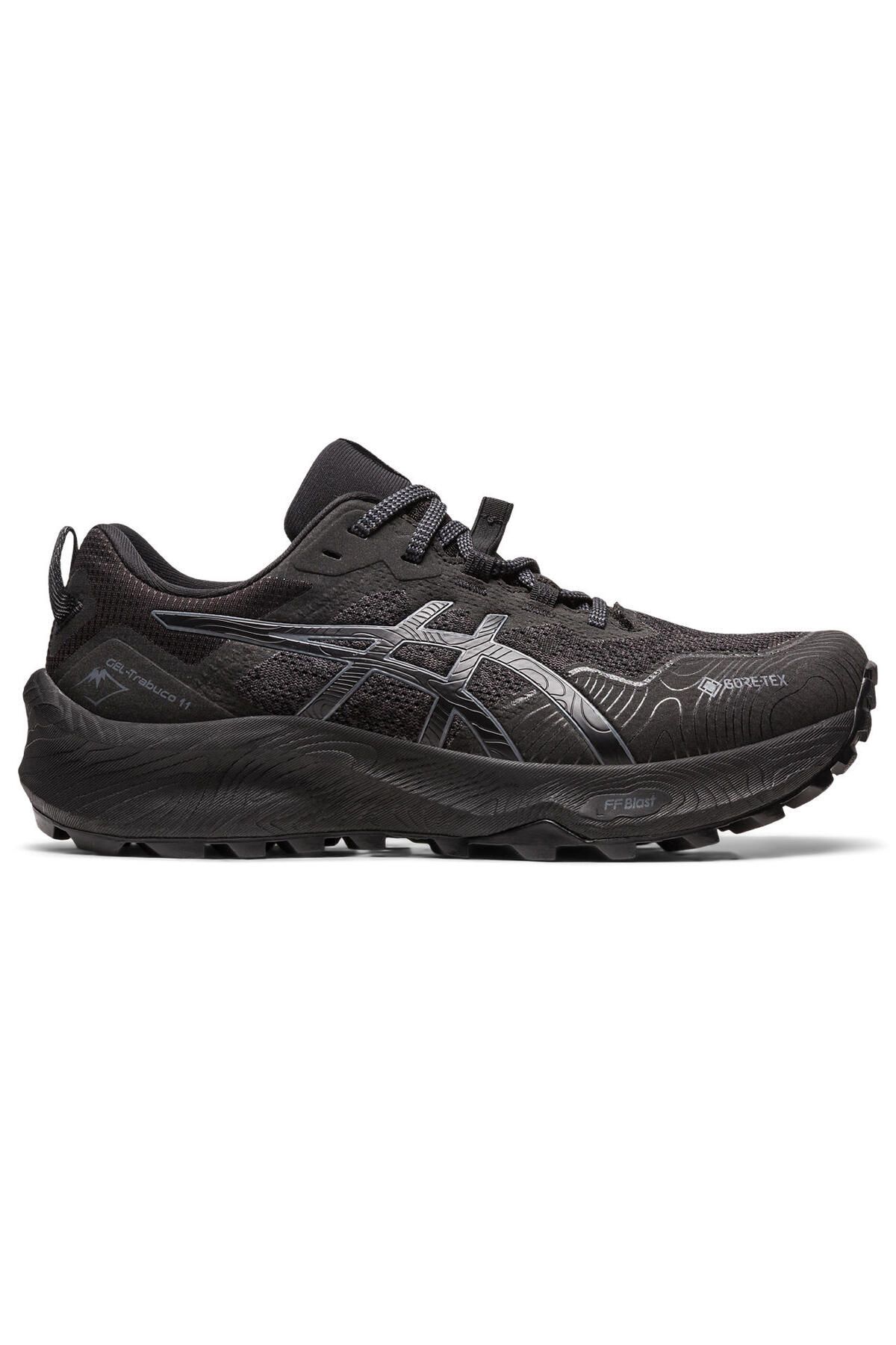 Черные женские уличные туфли Asics Gel-trabuco 11 Gore-tex 1012b425-002 1012B425-002