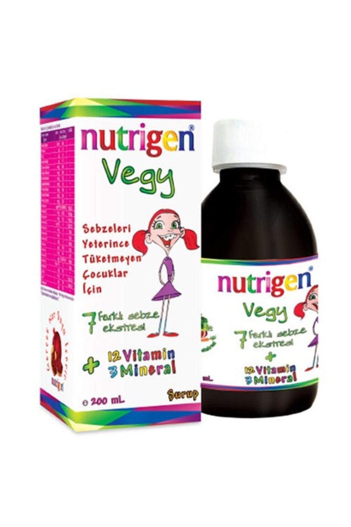 Nutrigen Vegy сироп с гранатом 8692860200199