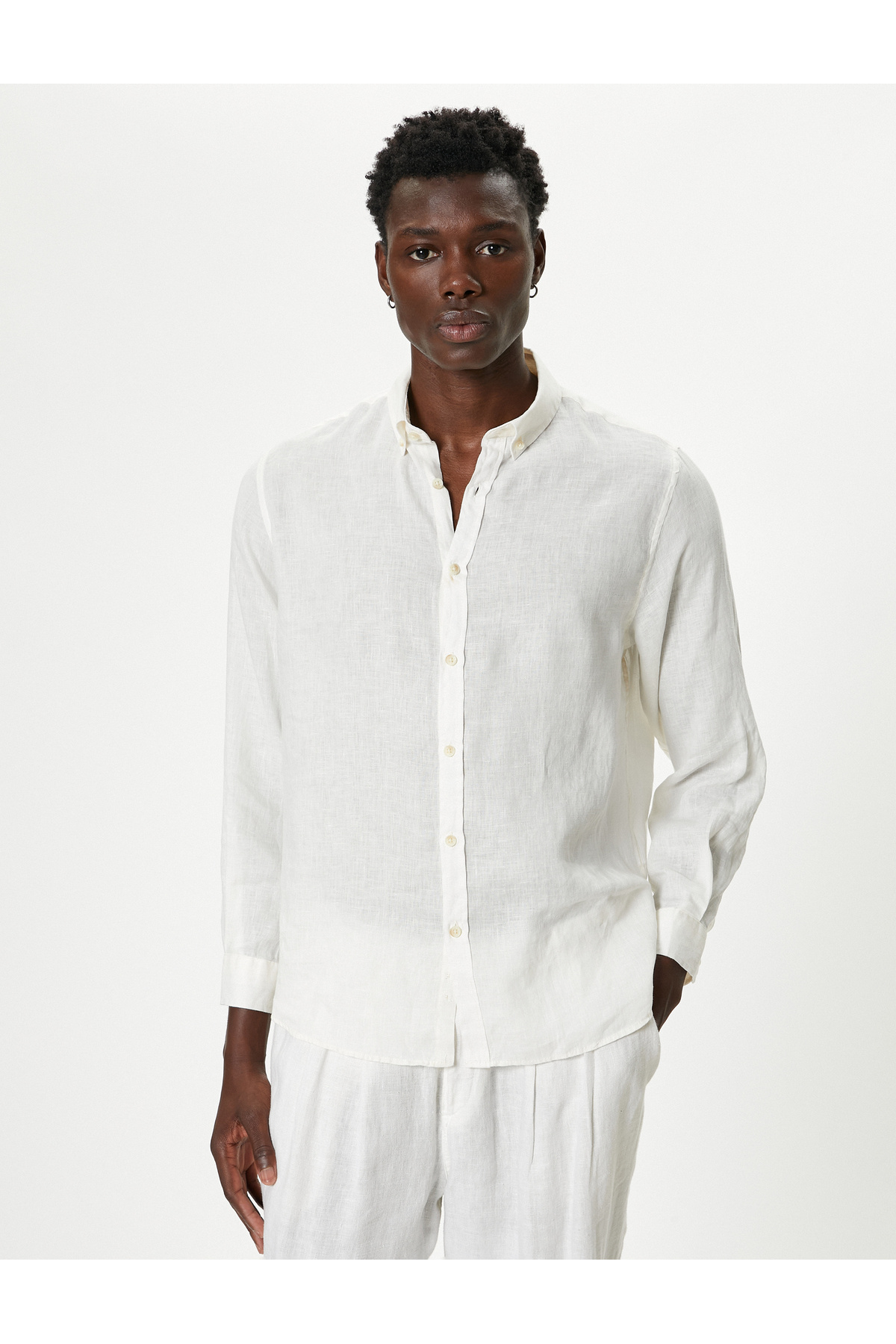 پیراهن مردانه کوتون | 4SAM60050HW Koton - Image 3