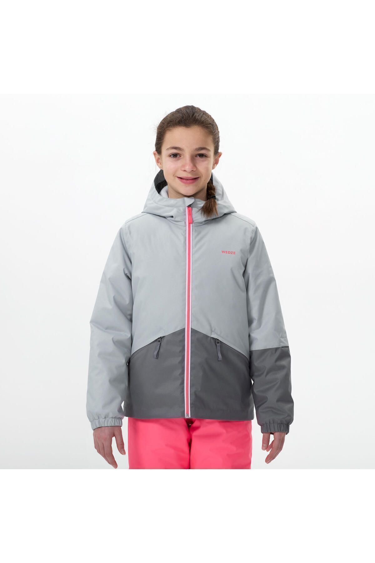 Детская лыжная куртка Decathlon — Серая — 100 302122