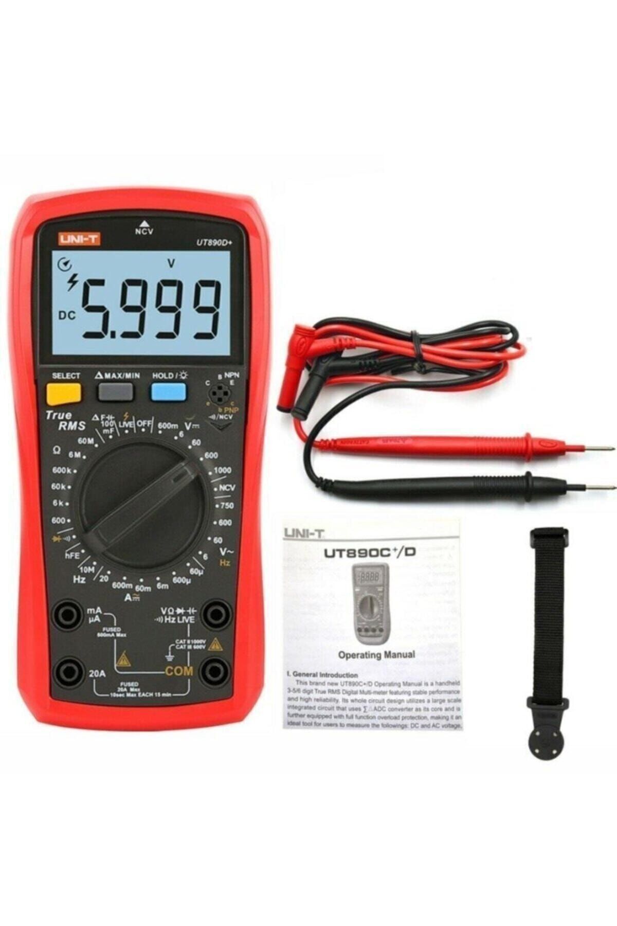 Unit-Uni-t Ut890d+ أداة قياس رقمية True Rms 3