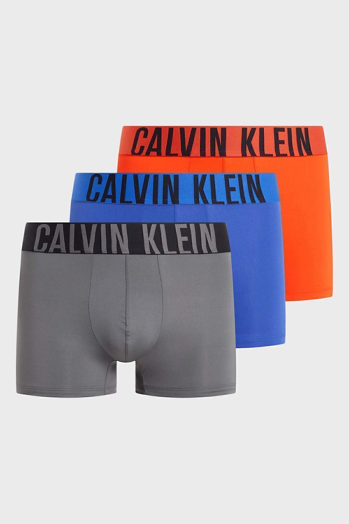 Calvin Klein Набор из трех боксеров с мягкой текстурой 000NB3775AMDI Мужские BOXER 000NB3775A MDI