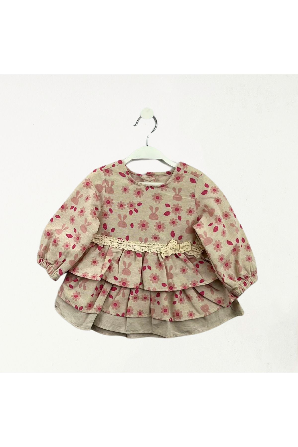 For My Baby Rochie Robă Imprimată Floare Fou Baby Femeie - 9-12