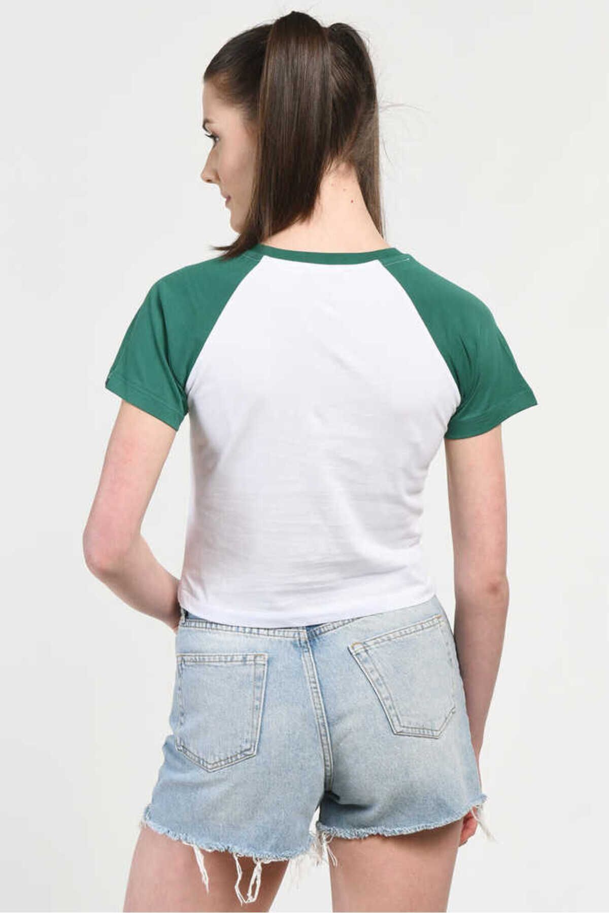 UCLA-Carolına Green Crew Neck Printed Women's T-Shirt 3