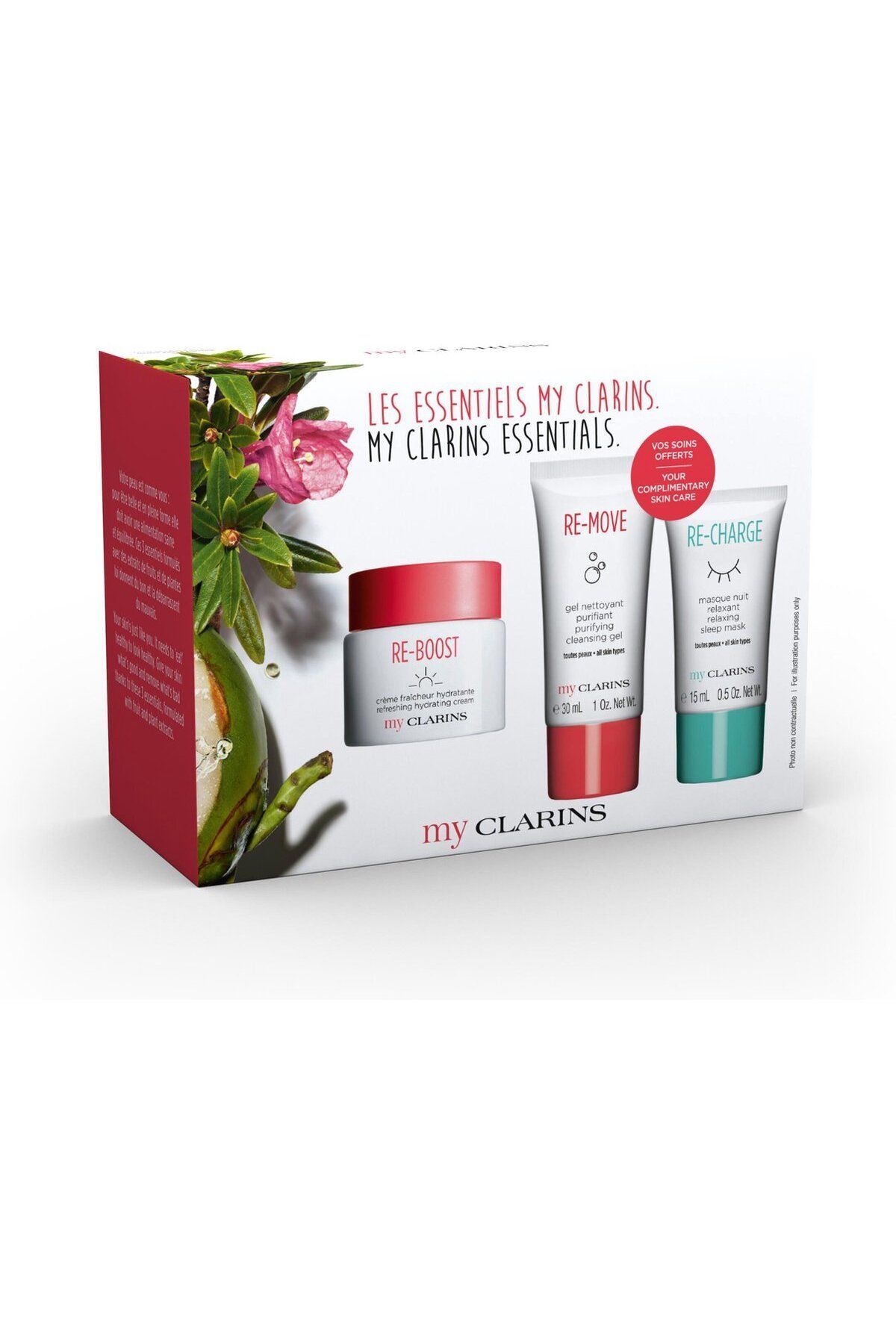 Clarins-Clarins Re-Boost Hydrating Cream 50ml Set - My Clarins 1