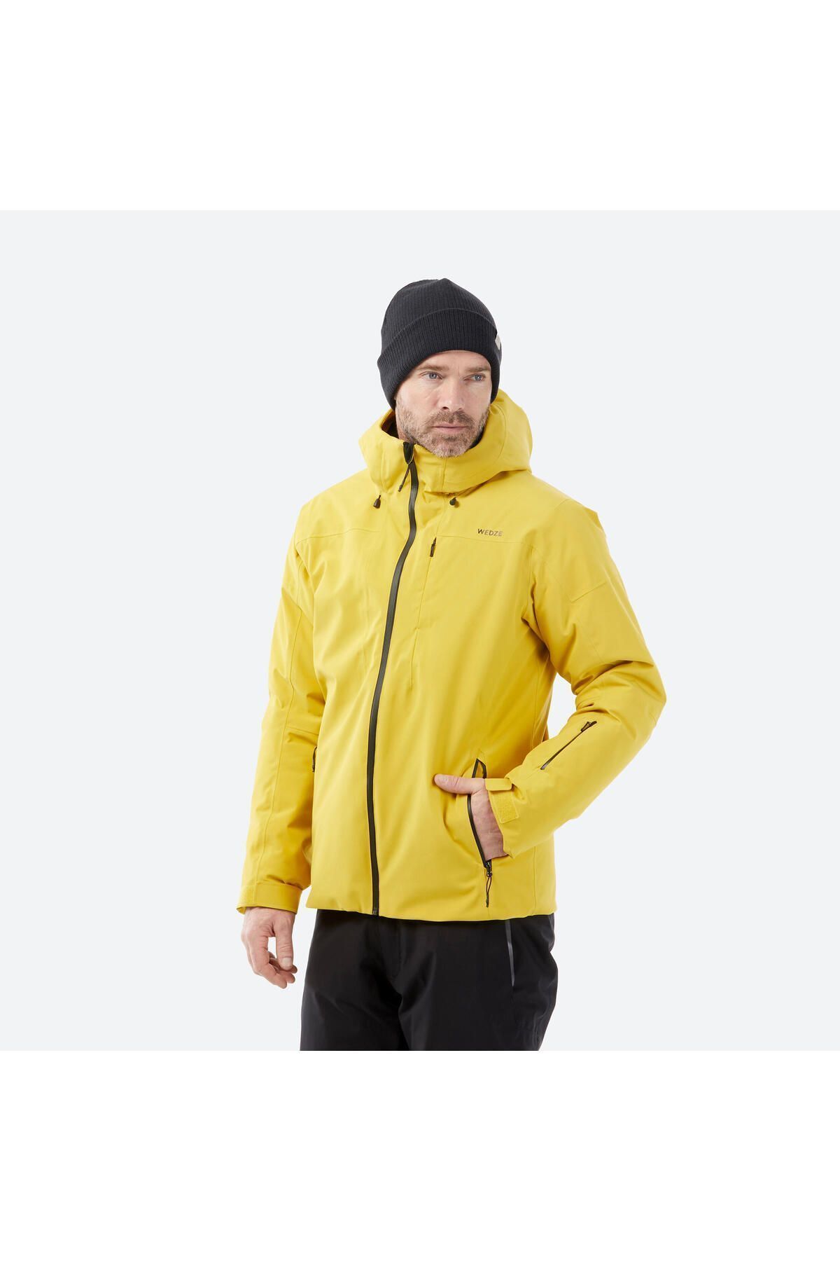 Мужская лыжная куртка Decathlon — желтая — 500 346314