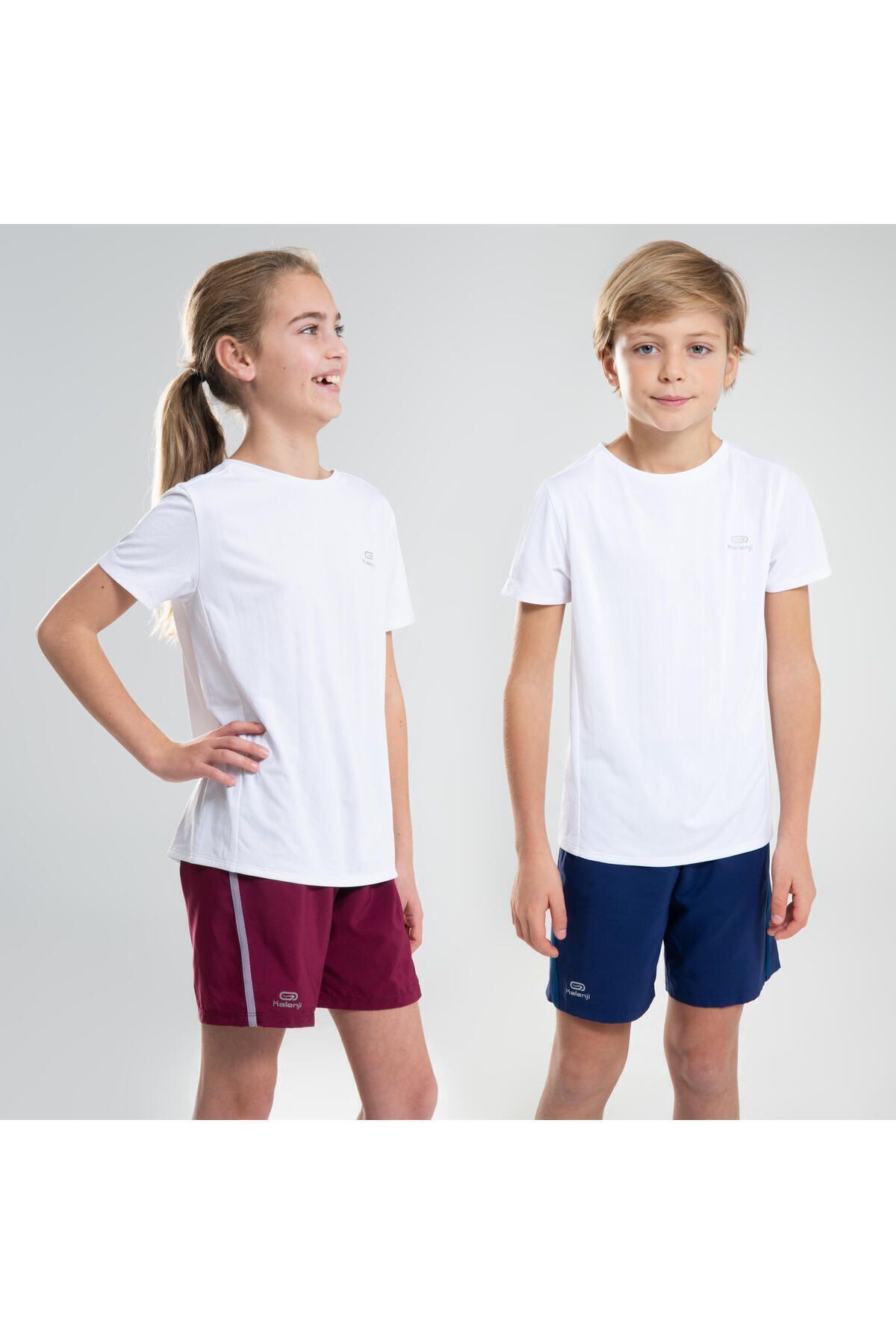 Decathlon Kids Белая спортивная футболка Ts 100 8548941