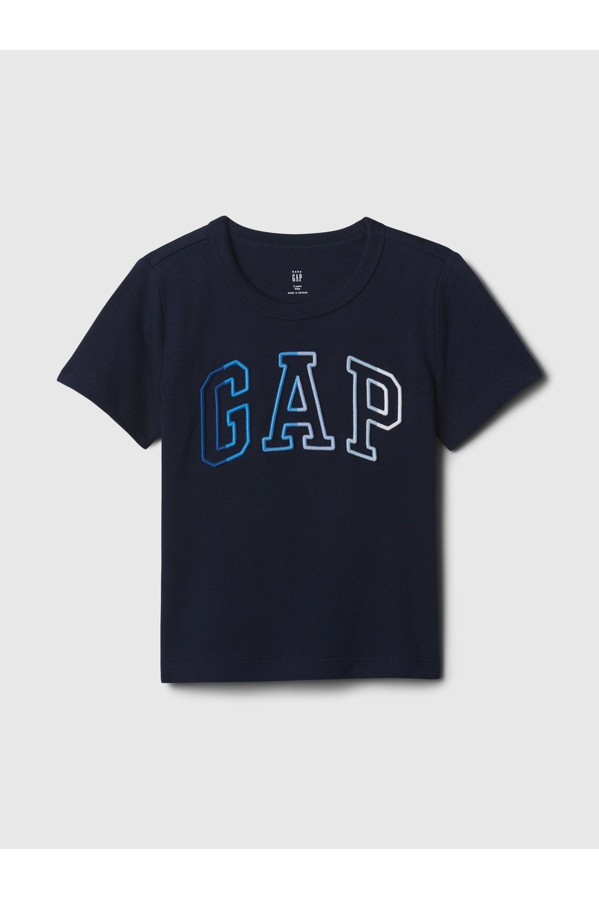 GAP Baby Boy Темно-синяя футболка с логотипом Gap 454294