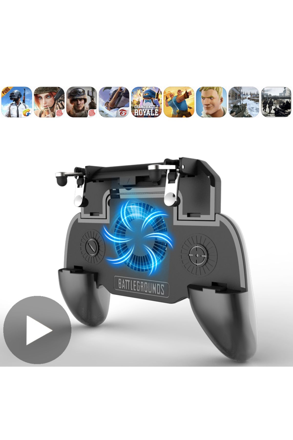 Choice-PUBG Control Joystick - Gaming L1 R1, Android iPhone Gamepad, Mobile Trigger Joy... 2