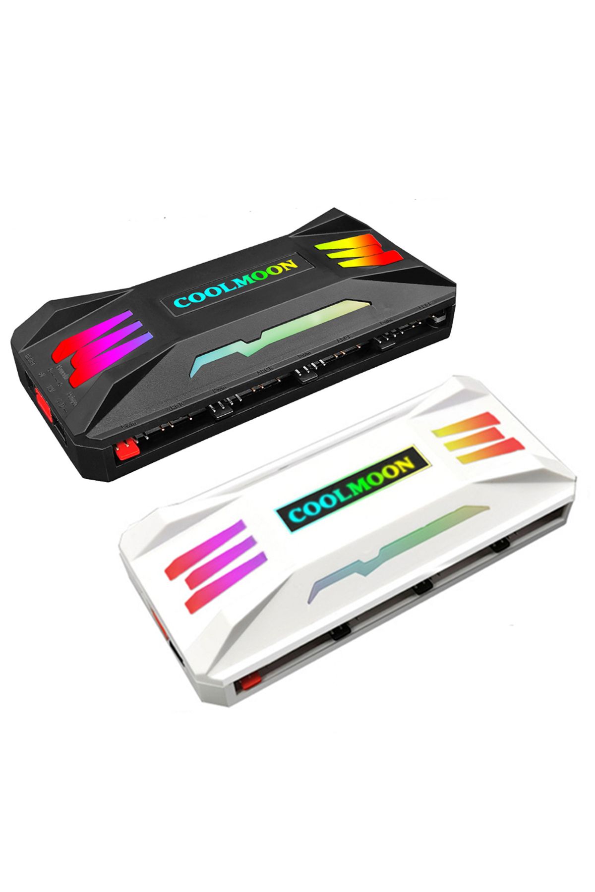 Choice-COOLMOON RGB Controller 4Pin PWM 5V 3Pin ARGB Cooling Fan Smart Remote Control for Computer PC Ca... 8