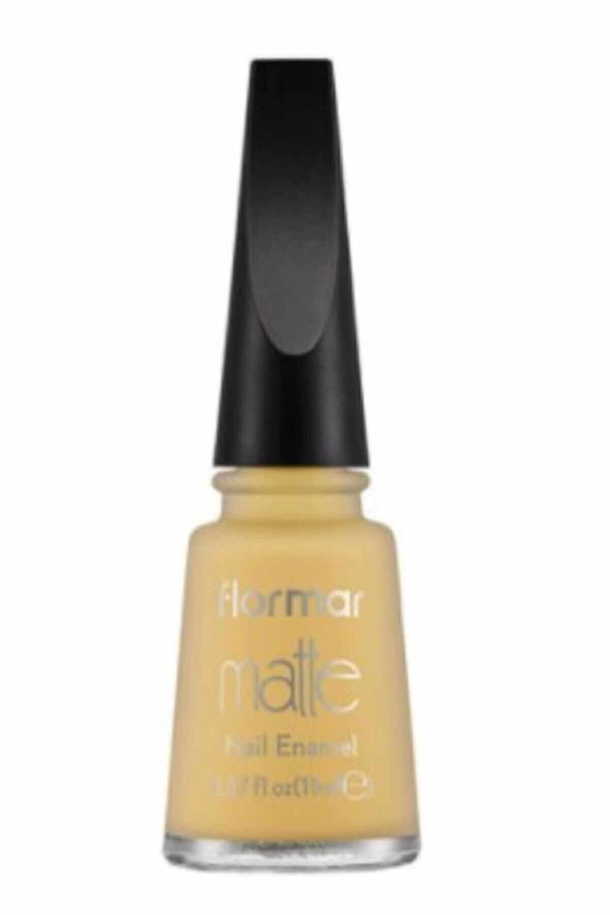 Лак для ногтей Flormar Yellow Matte No:65 8682536009447