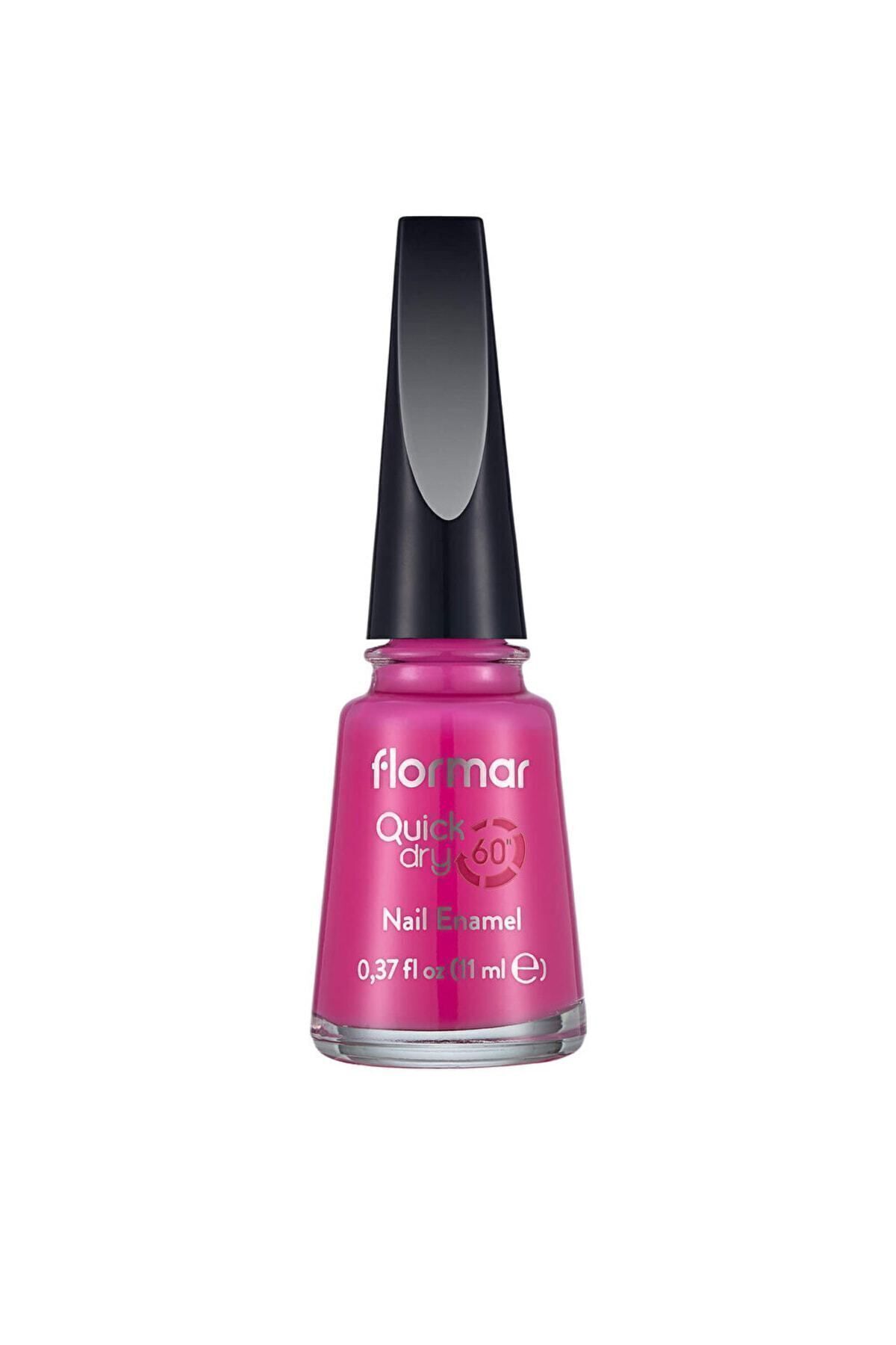 Лак для ногтей Flormar Quick Dry Shiny Nail E.- QD45 Dress For Night-8682536040570 34000082