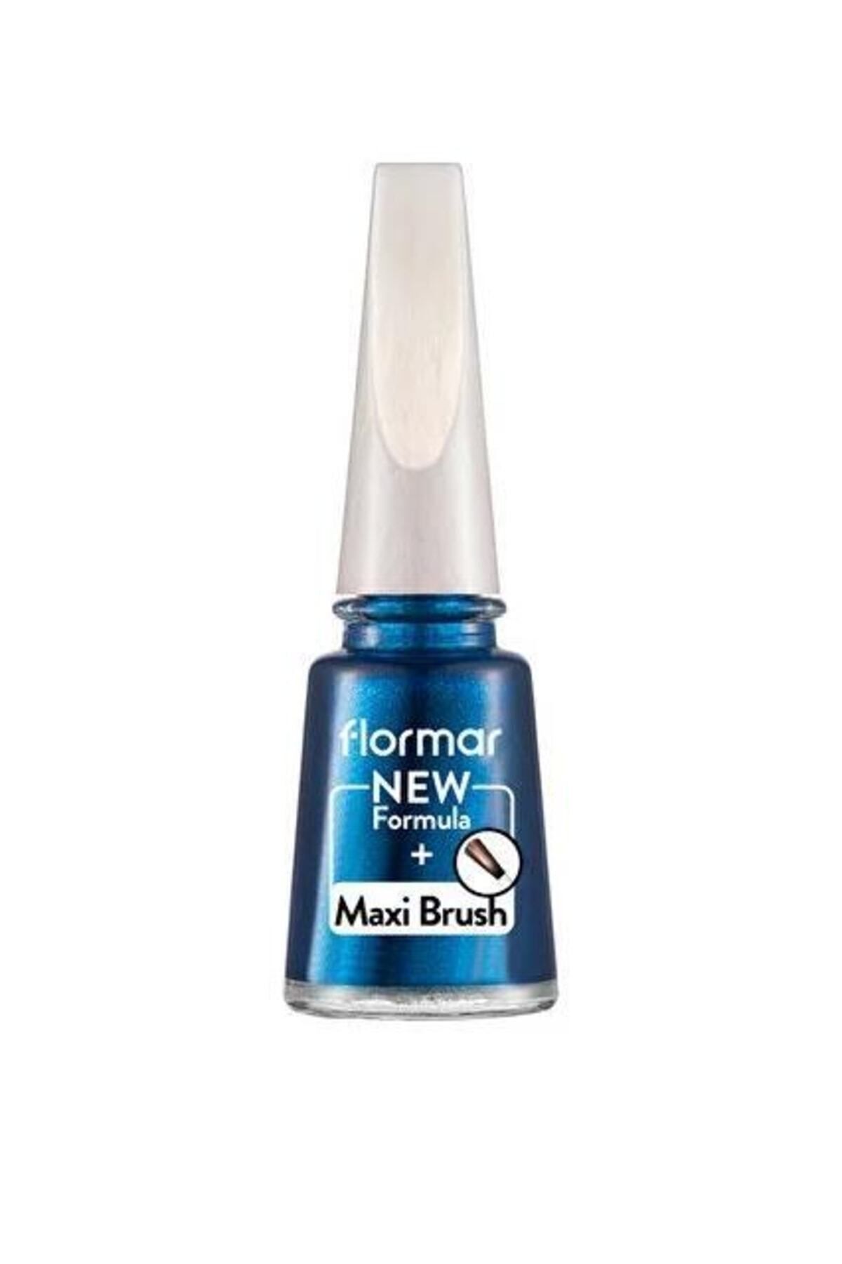 Лак для ногтей Flormar Pearlescent Shiny (СИНИЙ) — жемчужная эмаль для ногтей — pl431 Tropic Blue — 8682536035583 9053030