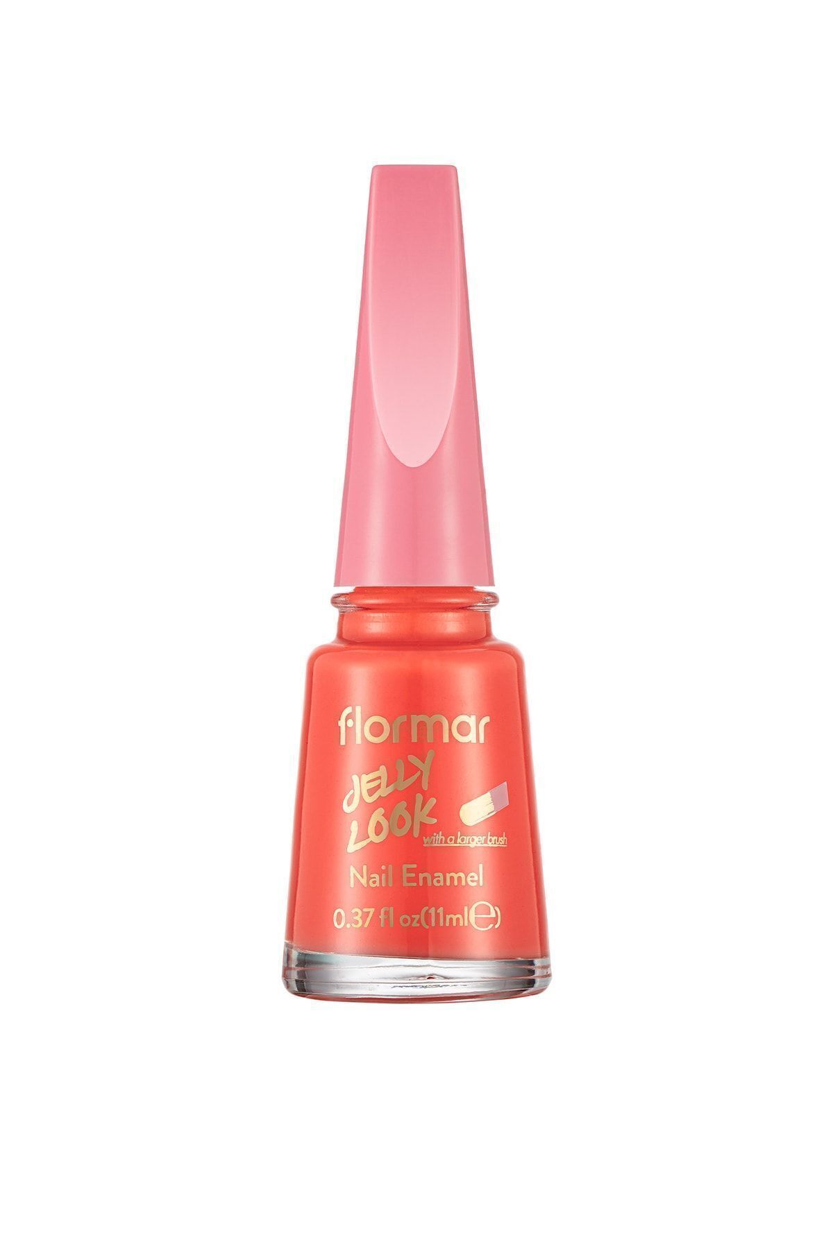 Flormar Jelly Look Высокопигментированный лак для ногтей с блестящим гелевым эффектом 5413