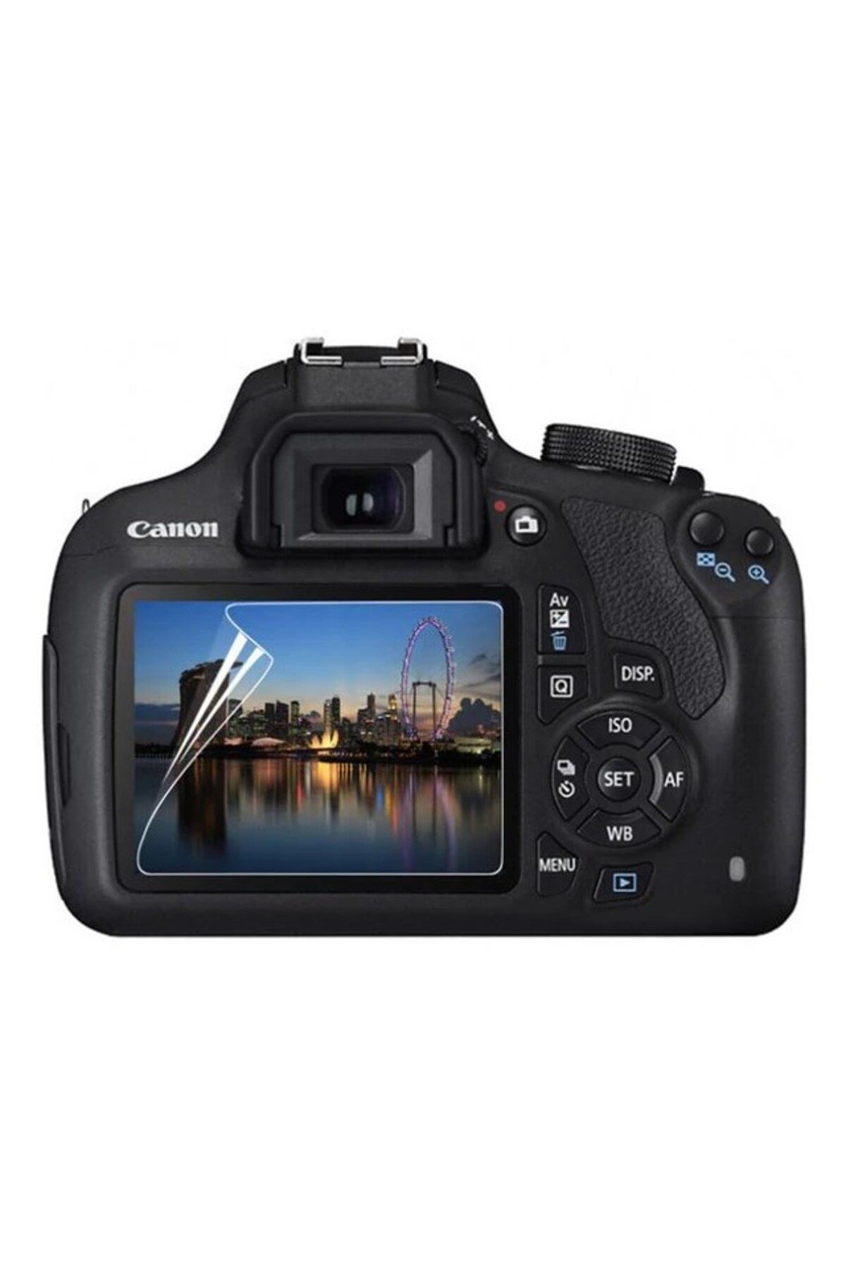 CDA STORE-EOS 4000D - Rebel T100 Compatible 3-Pack Camera, LCD Screen Protector, Nano Gelatin 5