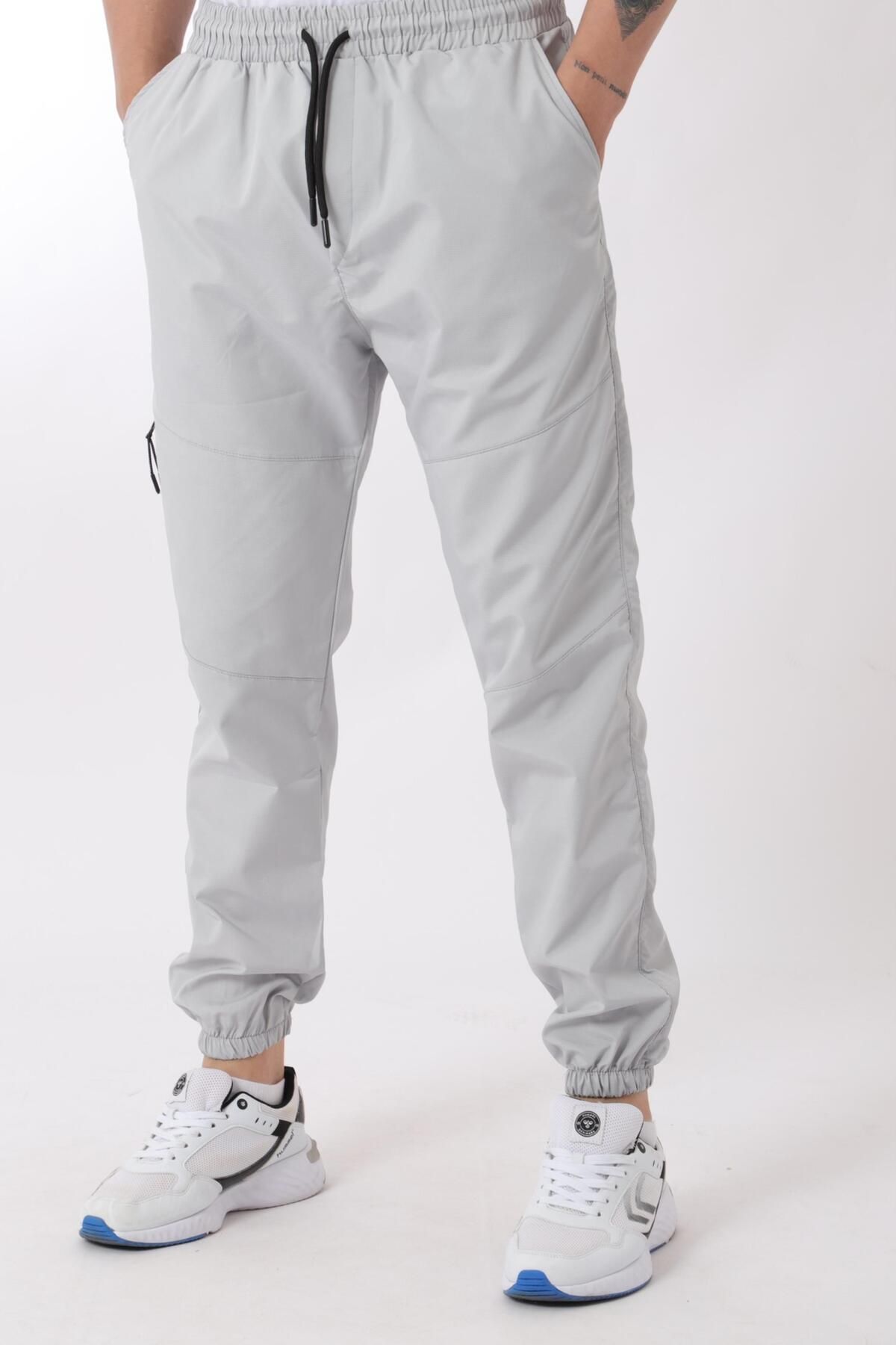 Stilkombin-Parachute Fabric Cargo/Jogger Bottom with Side Pockets - PLDP 04_70095 2