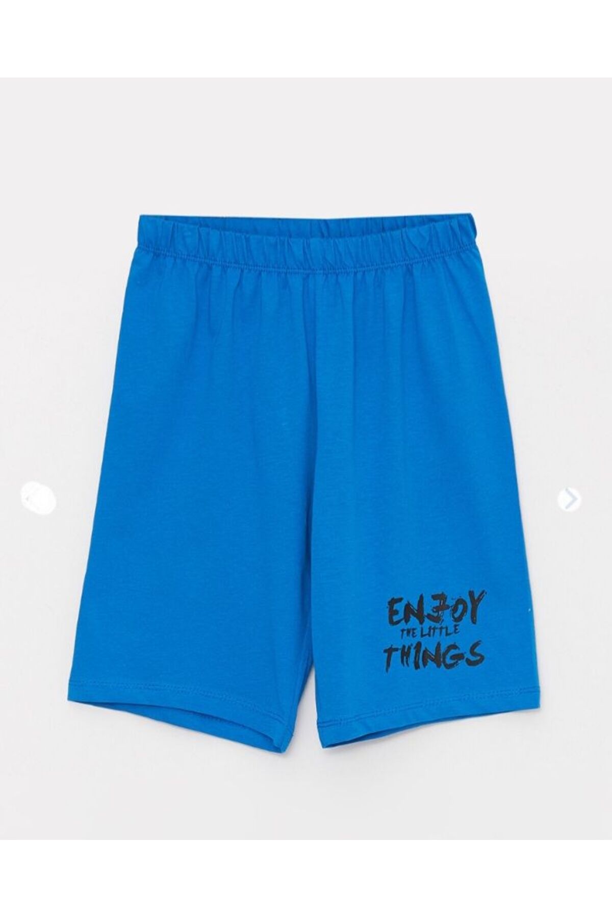 شورت و شلوارک پسرانه آبی ال سی وایکیکیLC Waikiki | TYCF7AC37E0645E400 اورجینال - تصویر 2