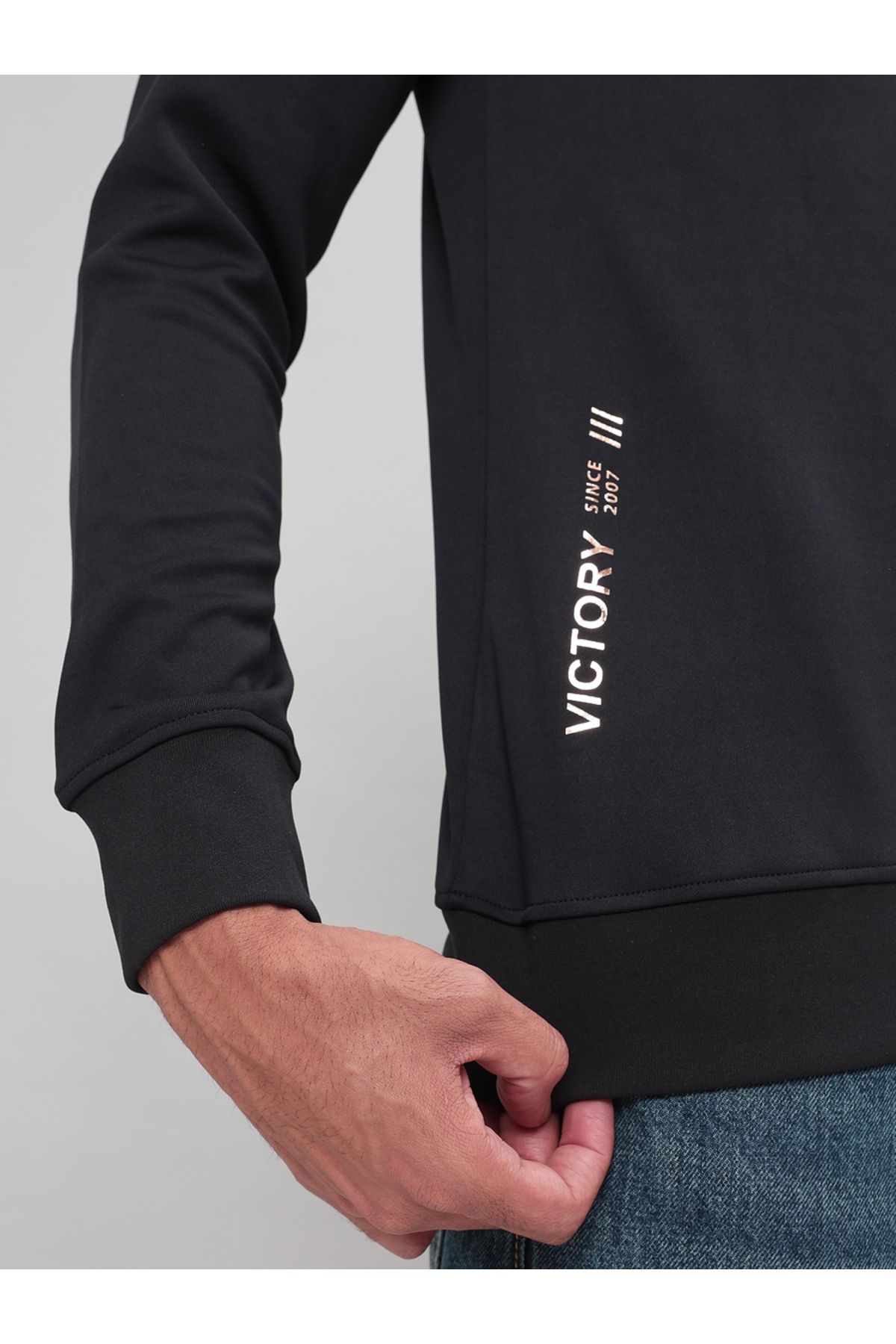 Technosport By Styli-4-Way Stretch Printed Sweatshirt 7