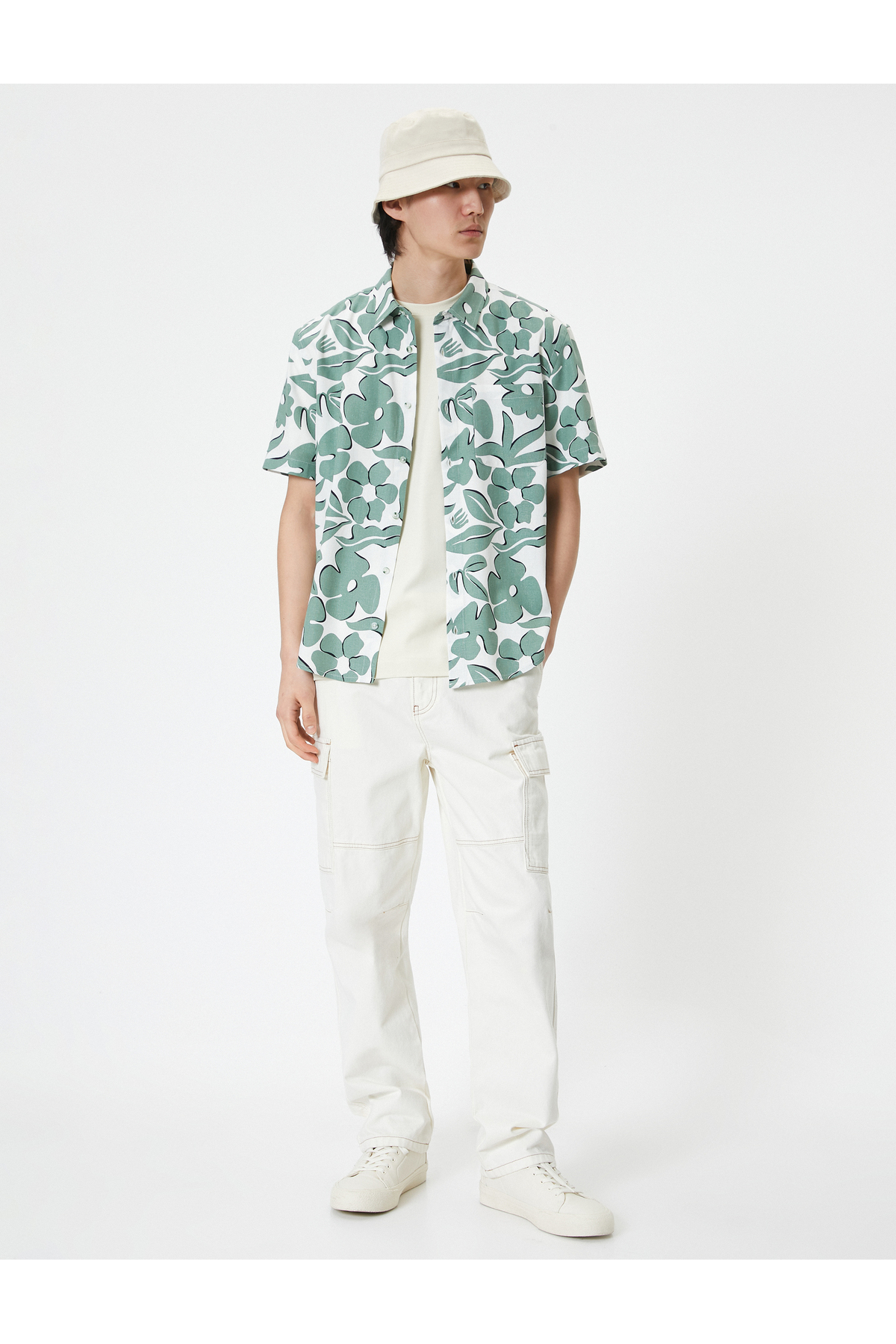 پیراهن مردانه کوتون | 4SAM60101HW Koton - Image 2