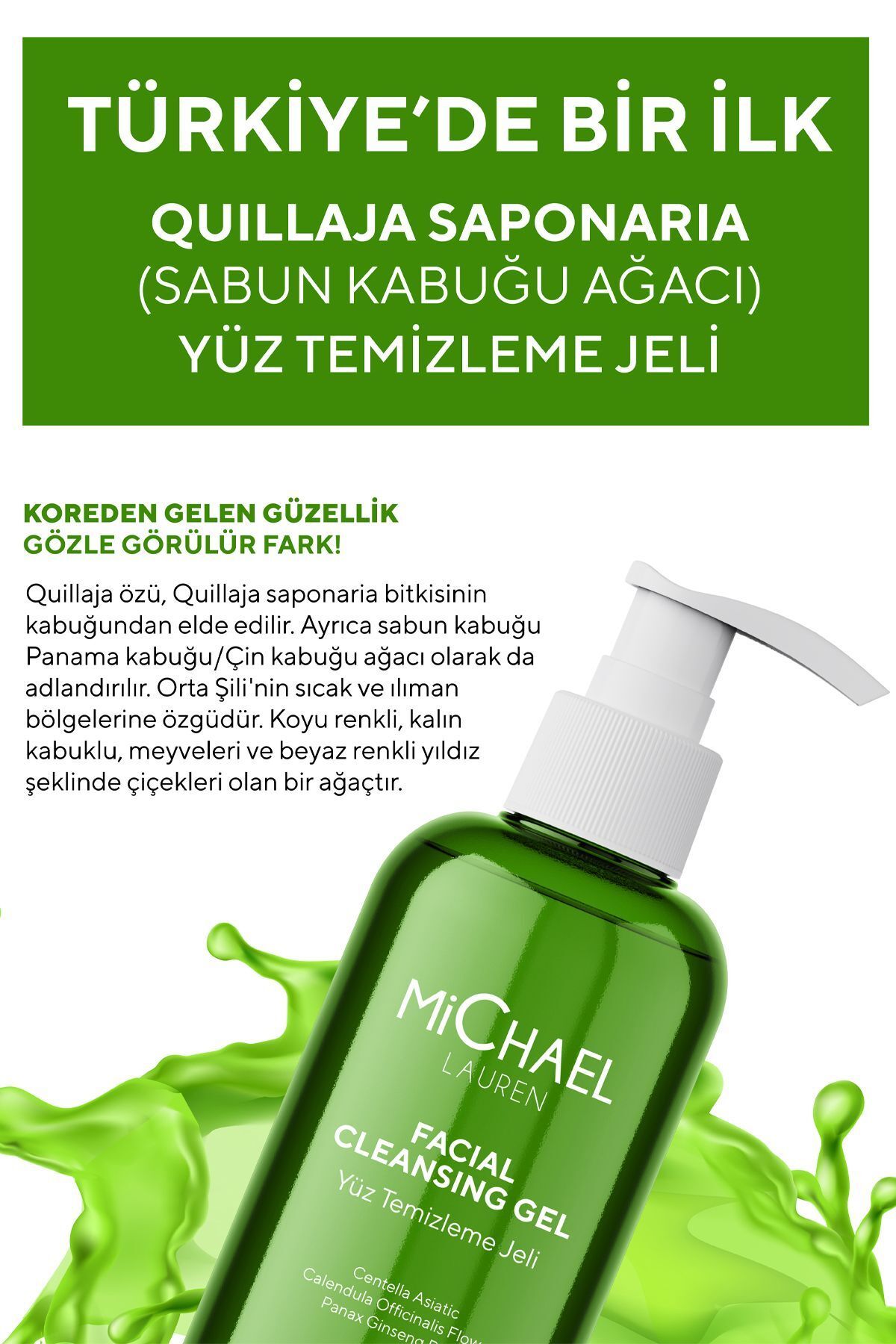 ست مراقبت پوست SOAP TREE همه انواع ژل تمیز کردن صورت 2LI مجموعه Michael Lauren