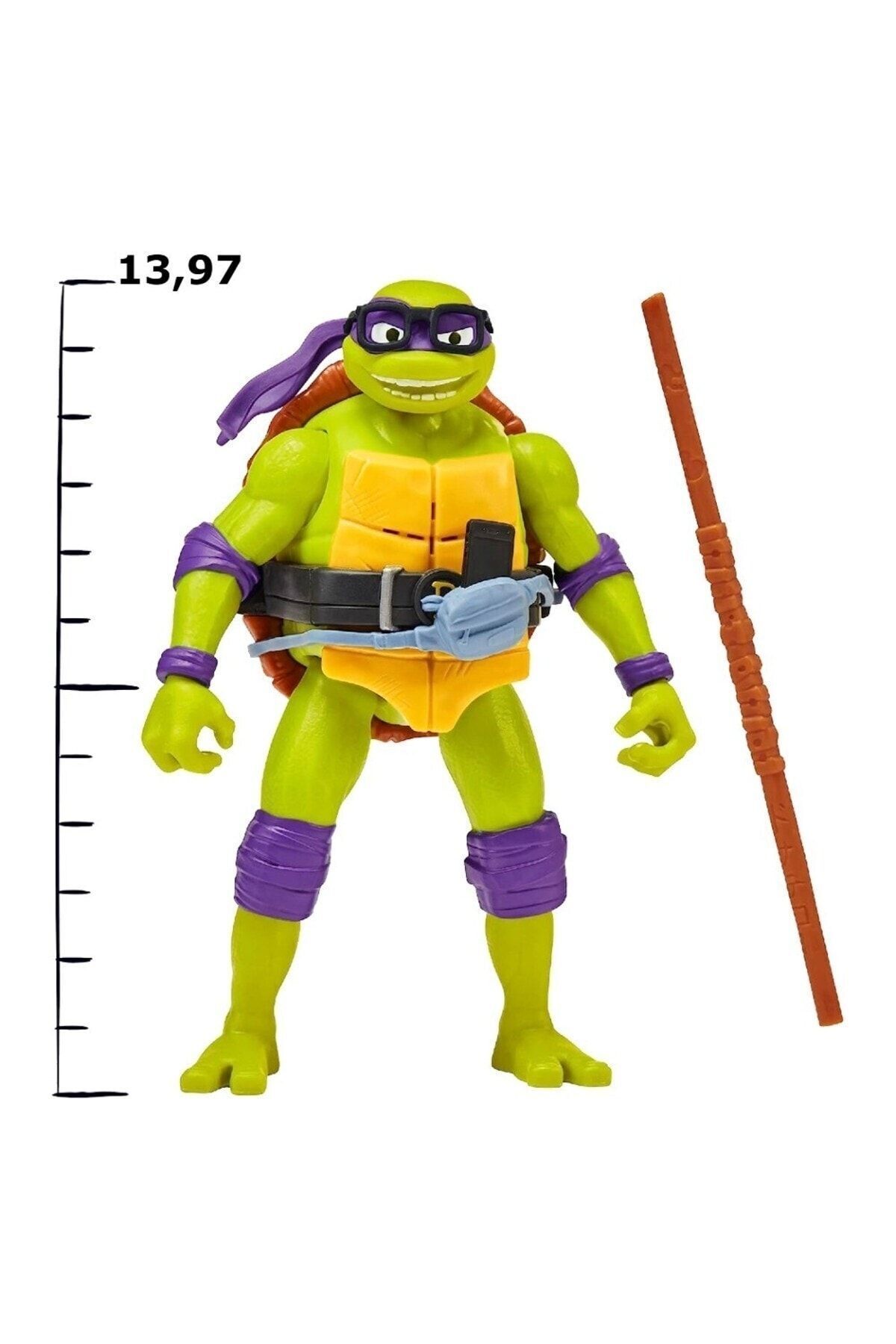 TMNT-شخصيات سلاحف النينجا الفاخرة دوناتيلو مع الصوت 3
