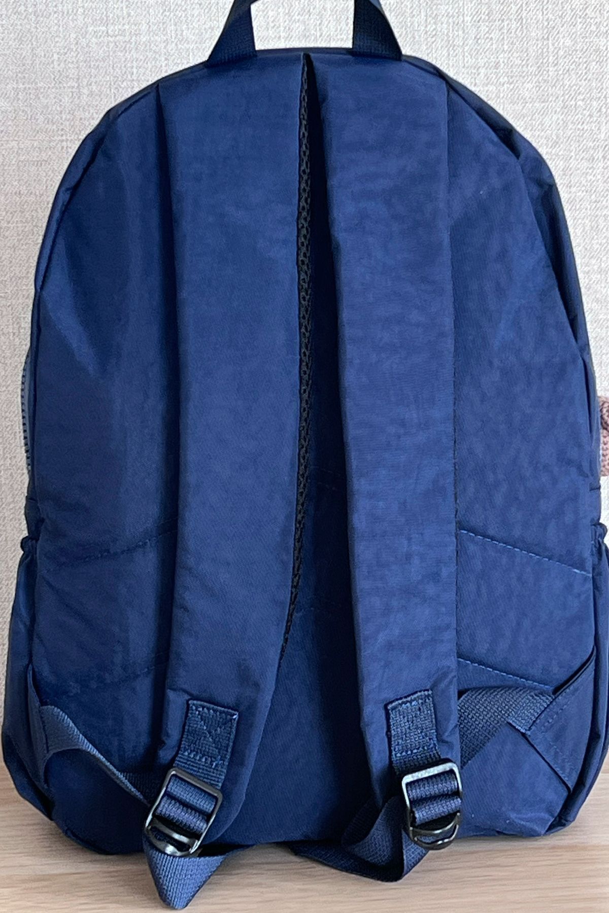 MORCA-Dark Navy Blue Backpack School Bag 14 Inch Laptop Bag Duomino 18 lt 40 X 30 X 15 cm 4