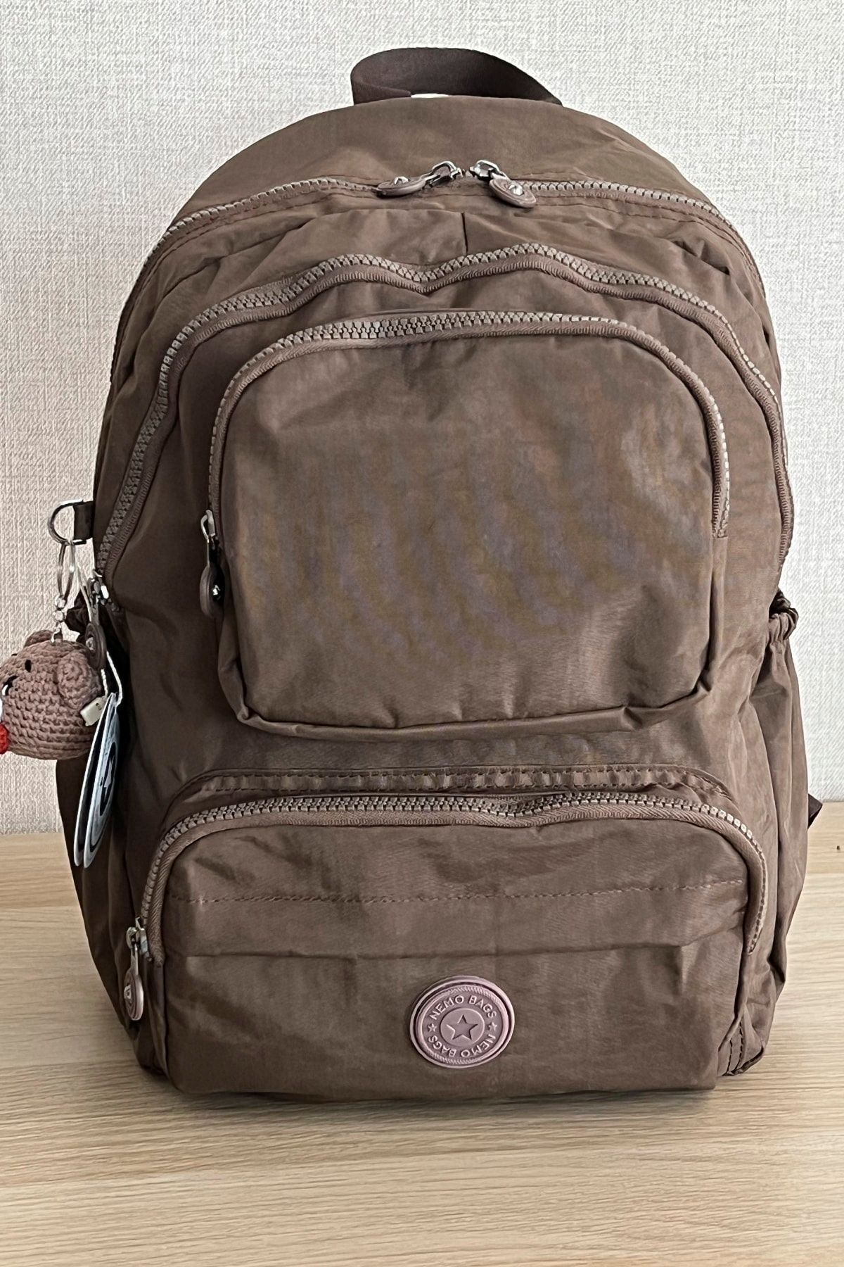 FCSTORE-Sports Bag Unisex Mink Backpack Medium Size School Bag Laptop Bag Travel Bag 1