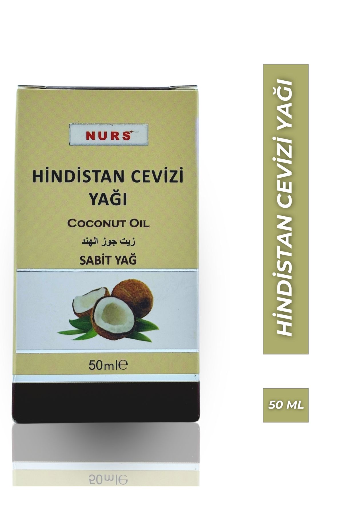 Nurs Hindistan Cevizi Yağı 50 Ml