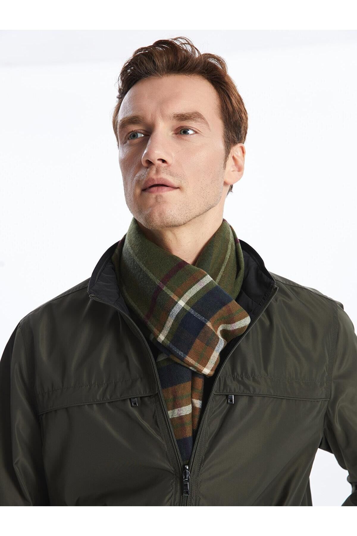 کاپشن مردانه خاکی ال سی وایکیکی | S40413Z8 اورجینال - تصویر 6