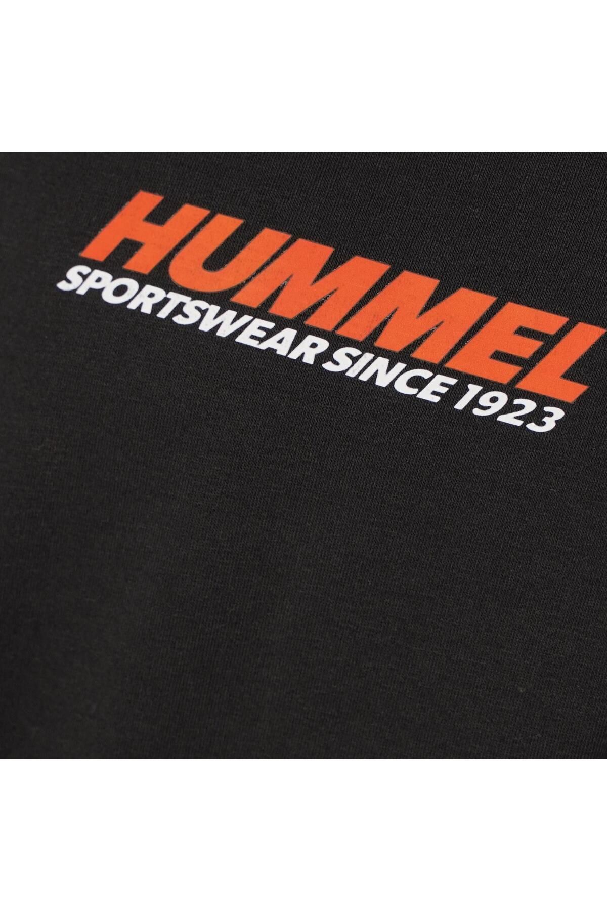 سویشرت اسپرت هامل مردانه پاموک مشکی بیسیک راسته     بیسیک اسپرت | hummel 922094 TR - تصویر 4