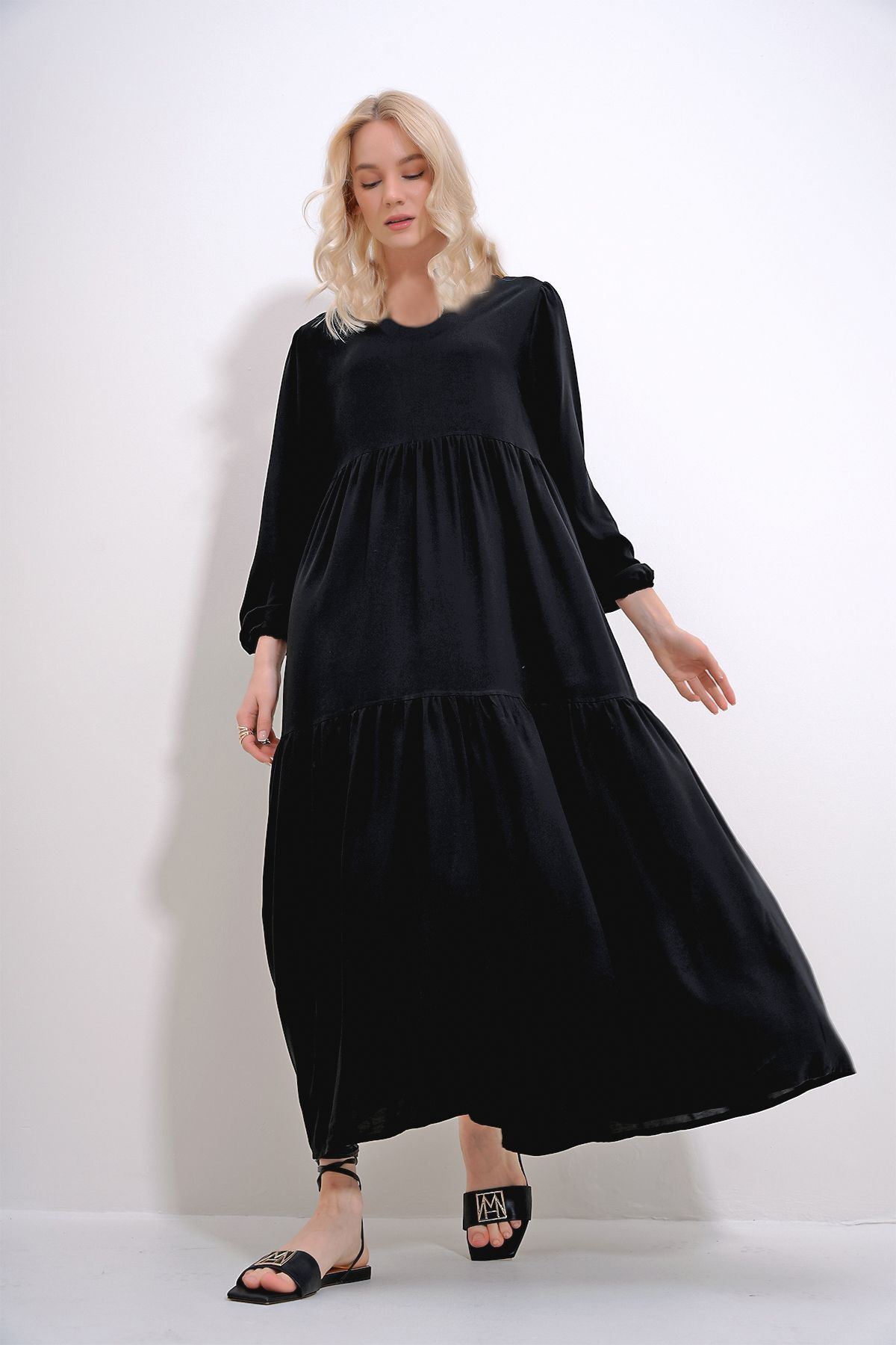 لباس زنانه آلاچاتی | ALC-X12053 Trend Alaçatı Stili - Image 2