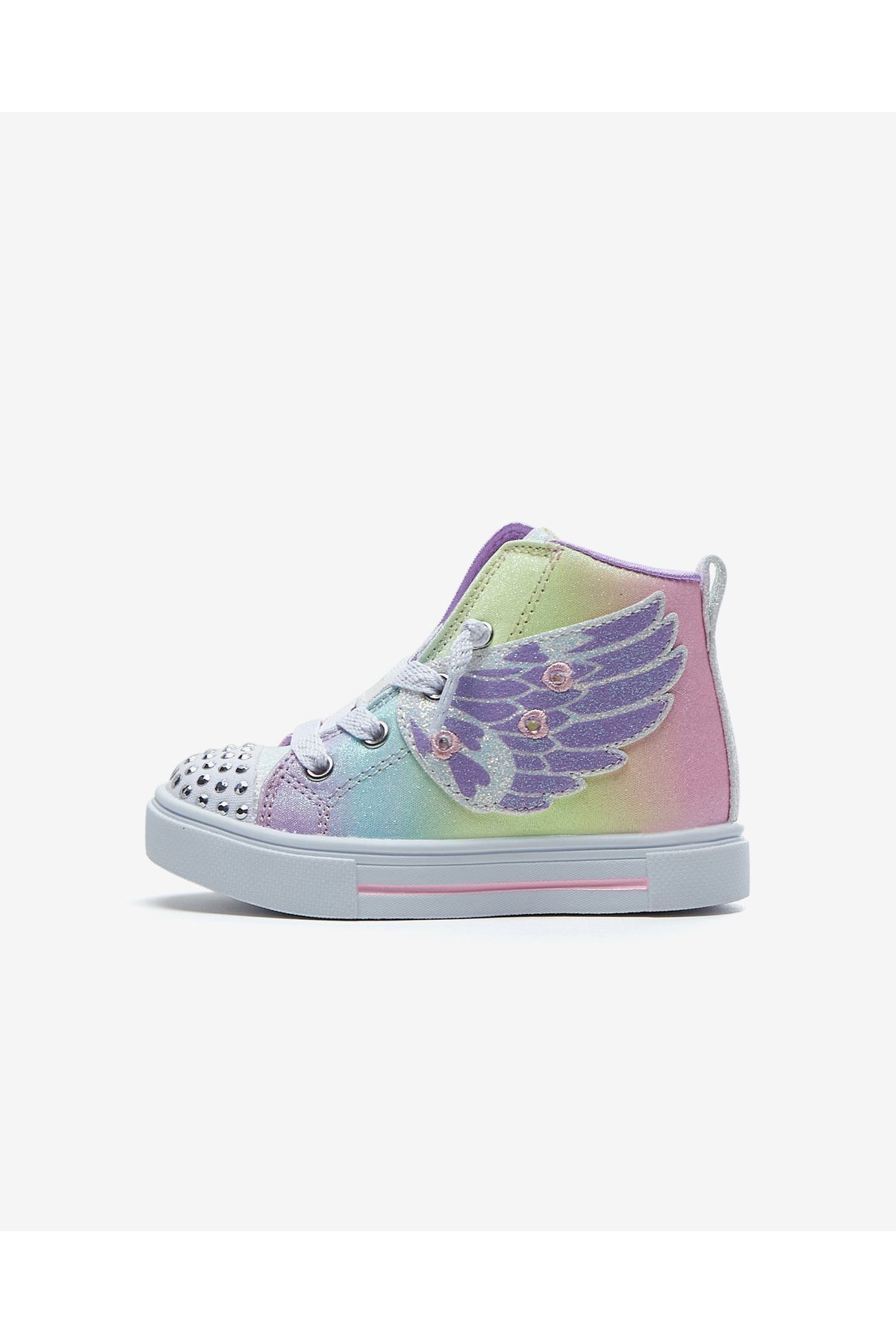 Skechers Twinkle Sparks — Светящиеся фиолетовые ботинки Wing Charm Little Girl 314785N Lvmt 314785N LVMT