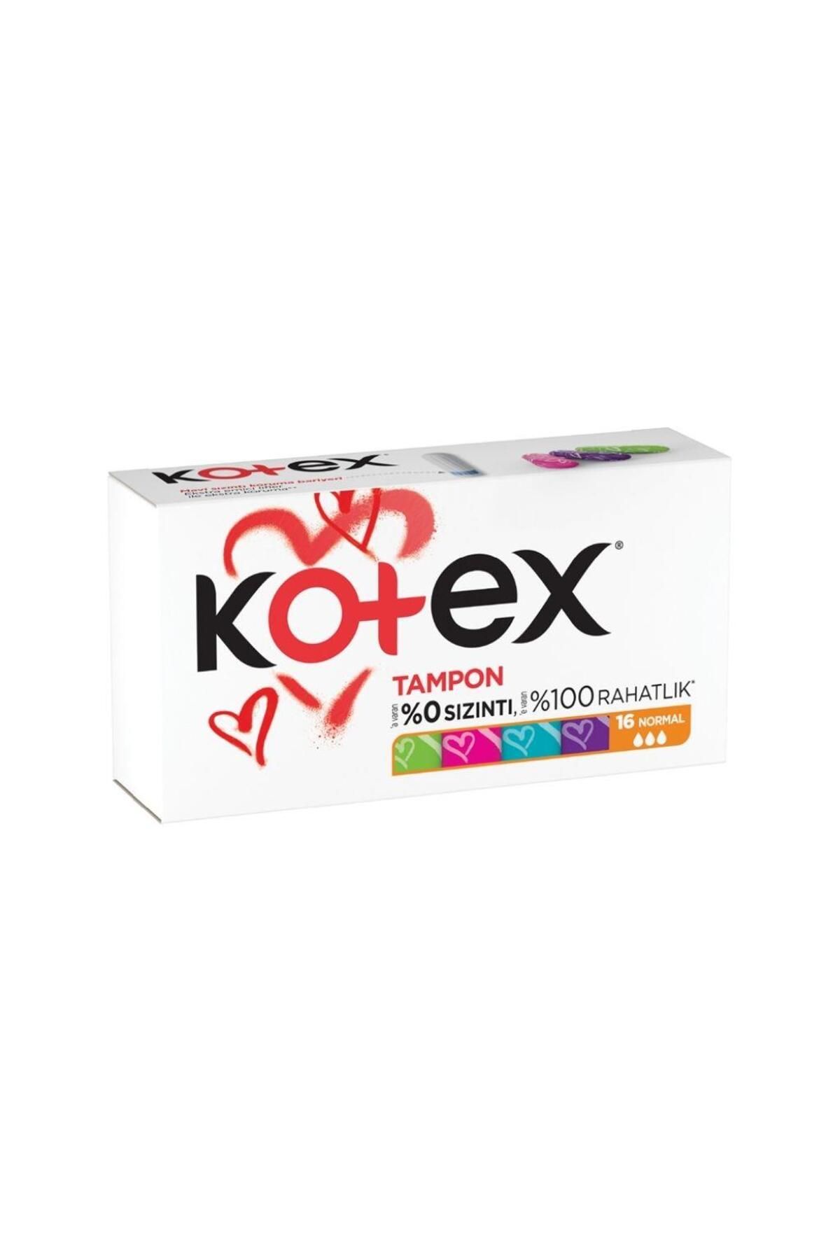 Kotex Tampon Normal 16'lı Ped 5029053534800