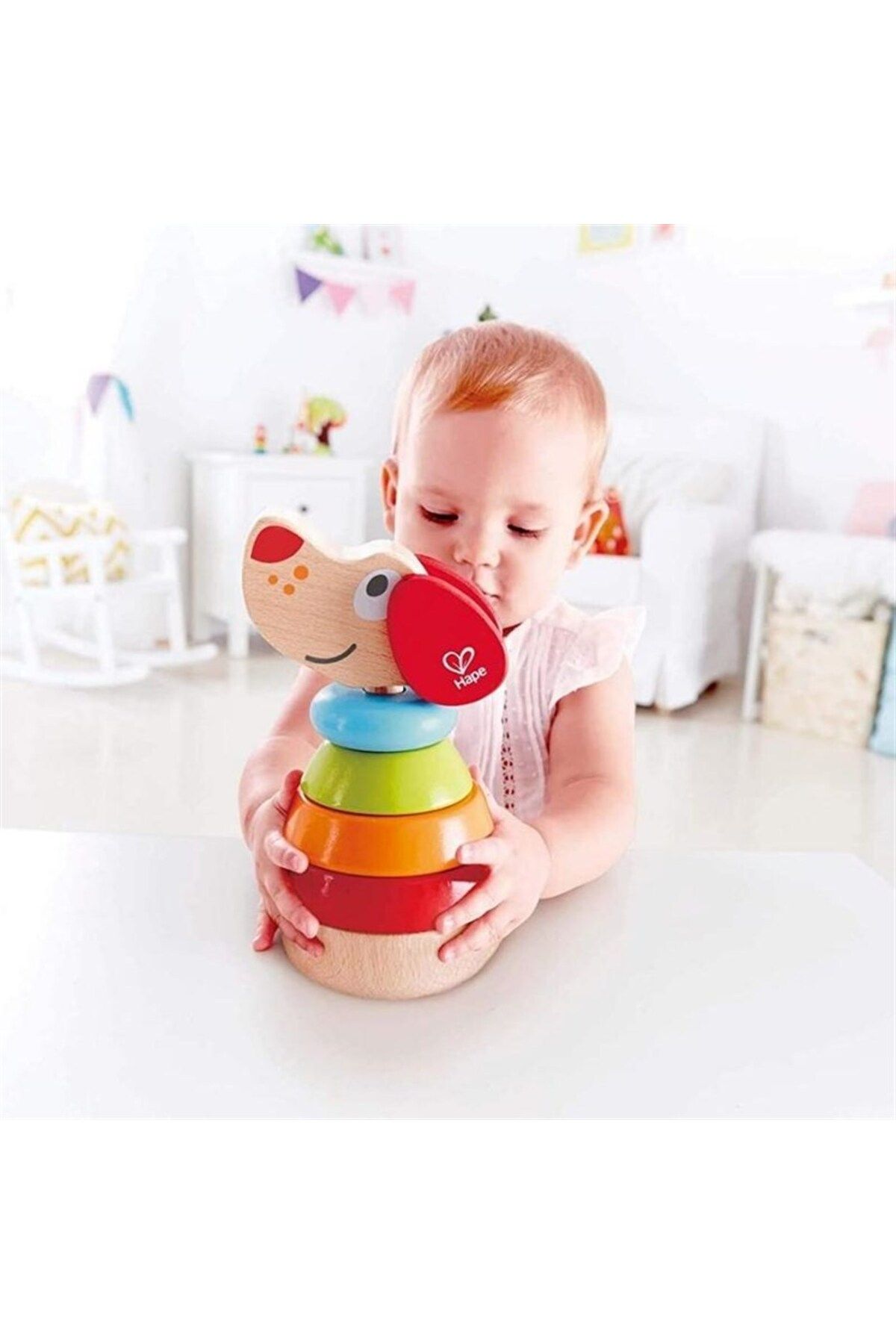 Hape-Pepe Ring Tower Sound Toy 2
