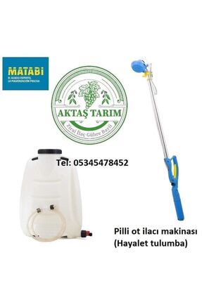 Matabi Herbamat Ve Tankı 12lt Ilaçlama Pompası (hayalet Tulumba)