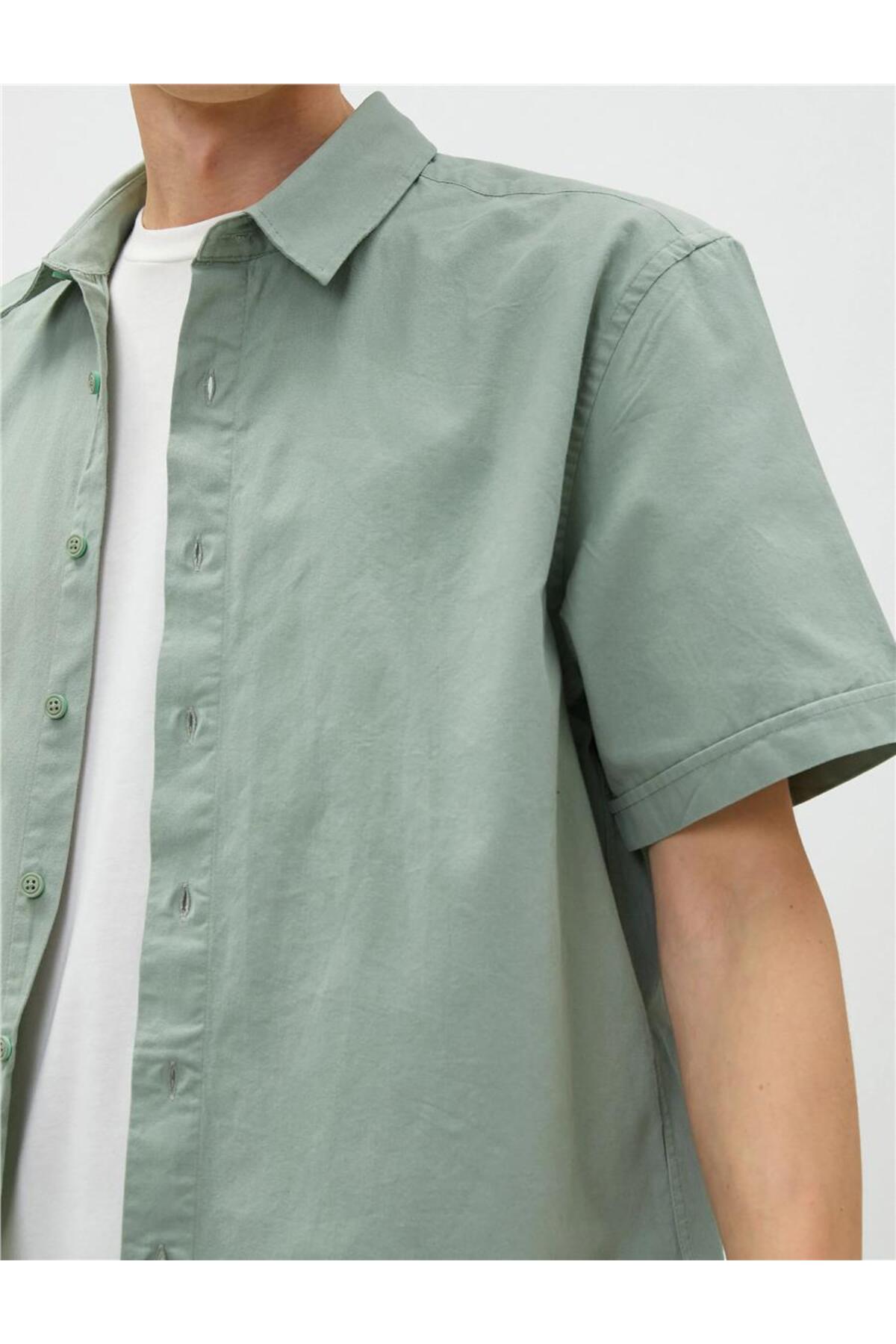 پیراهن مردانه کوتون | 3SAM60002HW01.04.05.03 Koton - Image 5