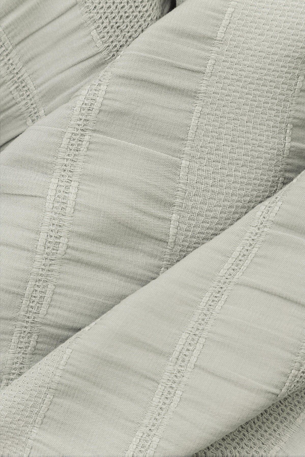 RİVER 3 PARÇA TEK KİŞİLİK PİKE 170x230 cm, FITTD. ÇARŞAF , YASTIK KILIFI TAKIMI %100 PAMUK 3