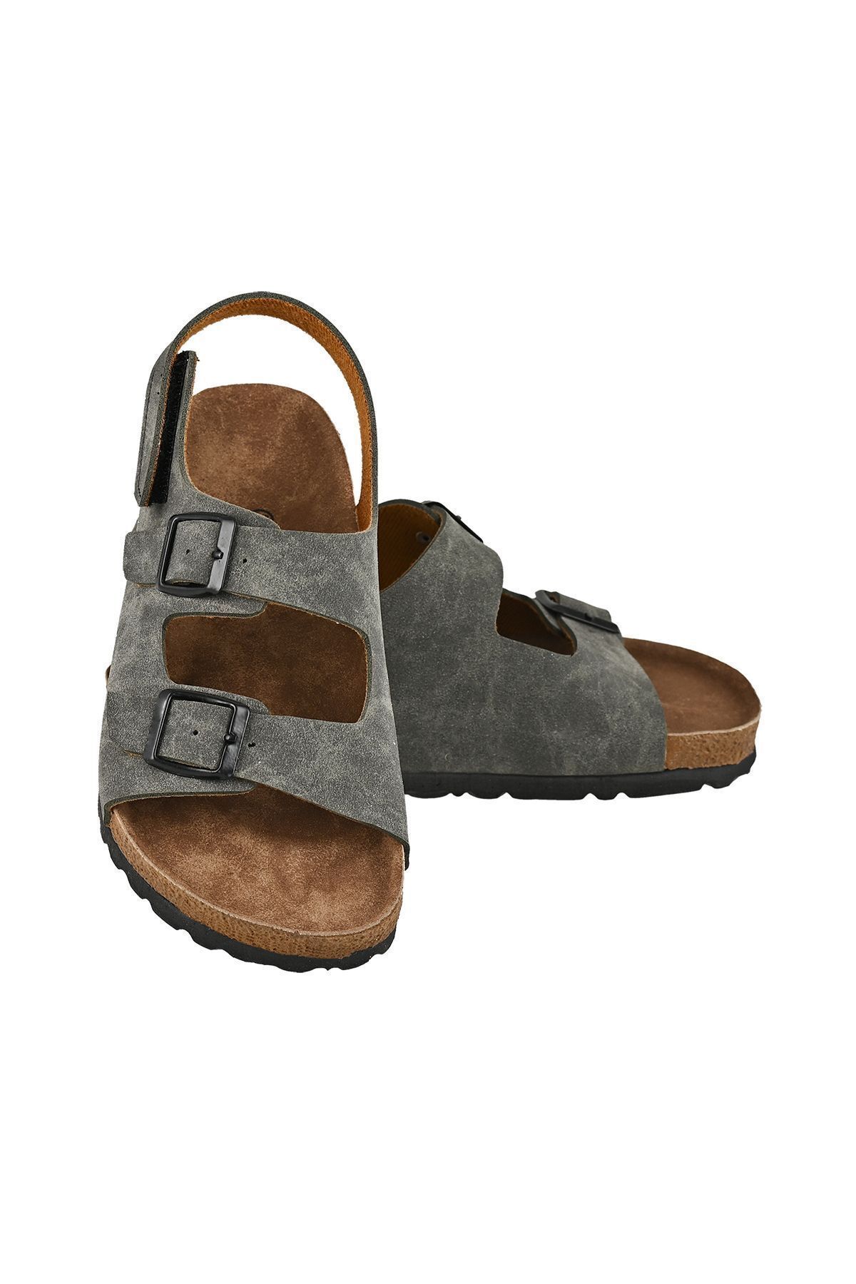 JustBow-Sandale ortopedice pentru copii unisex kaki 5