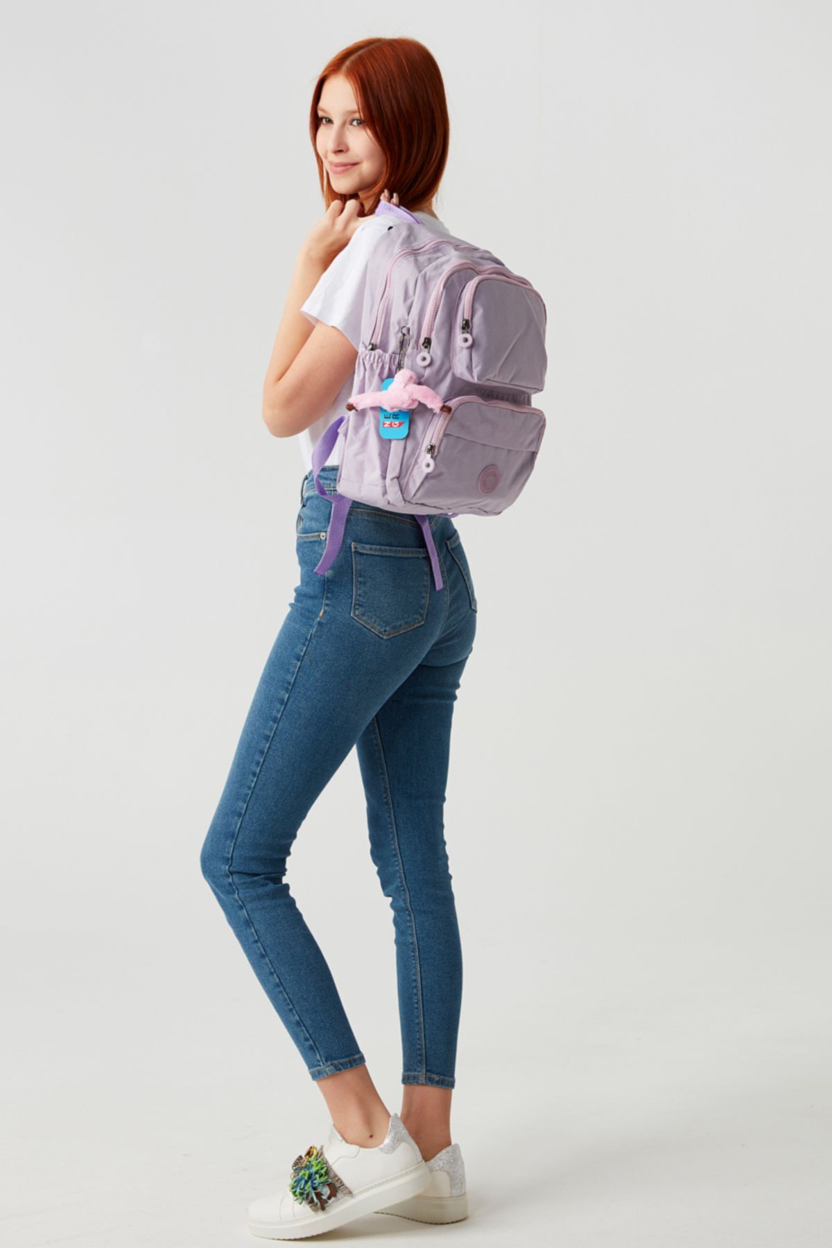 کوله پشتی زنانه بنفش NEMO BAGS | sırtçantası اورجینال - تصویر 7