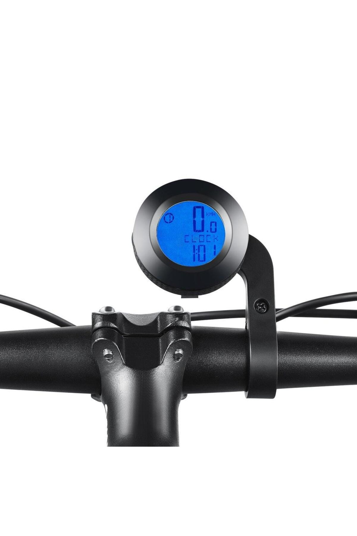 Schulzz Waterproof LED Speedometer with 4 Colors Round Display Bicycle Speedometer Counter Trendyol