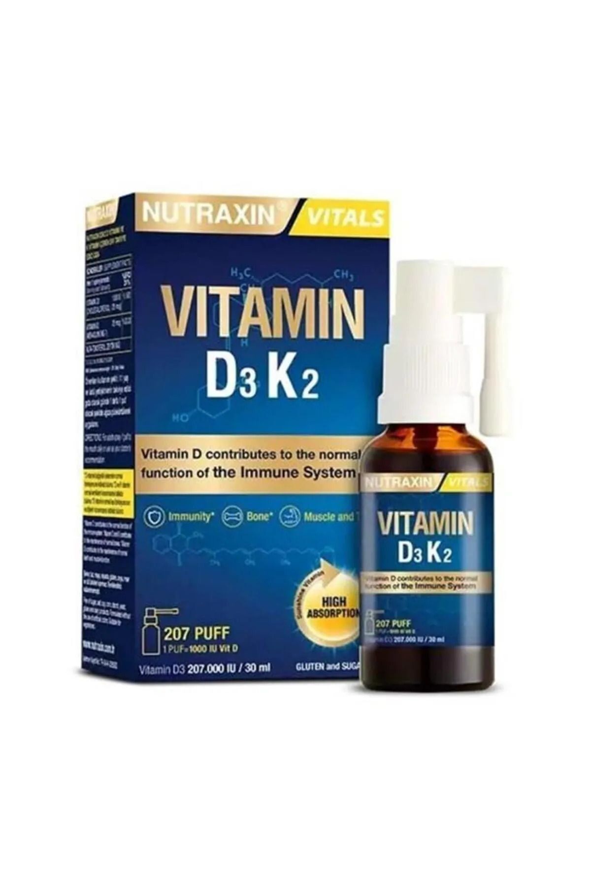Nutraxin D3k2 Damla
