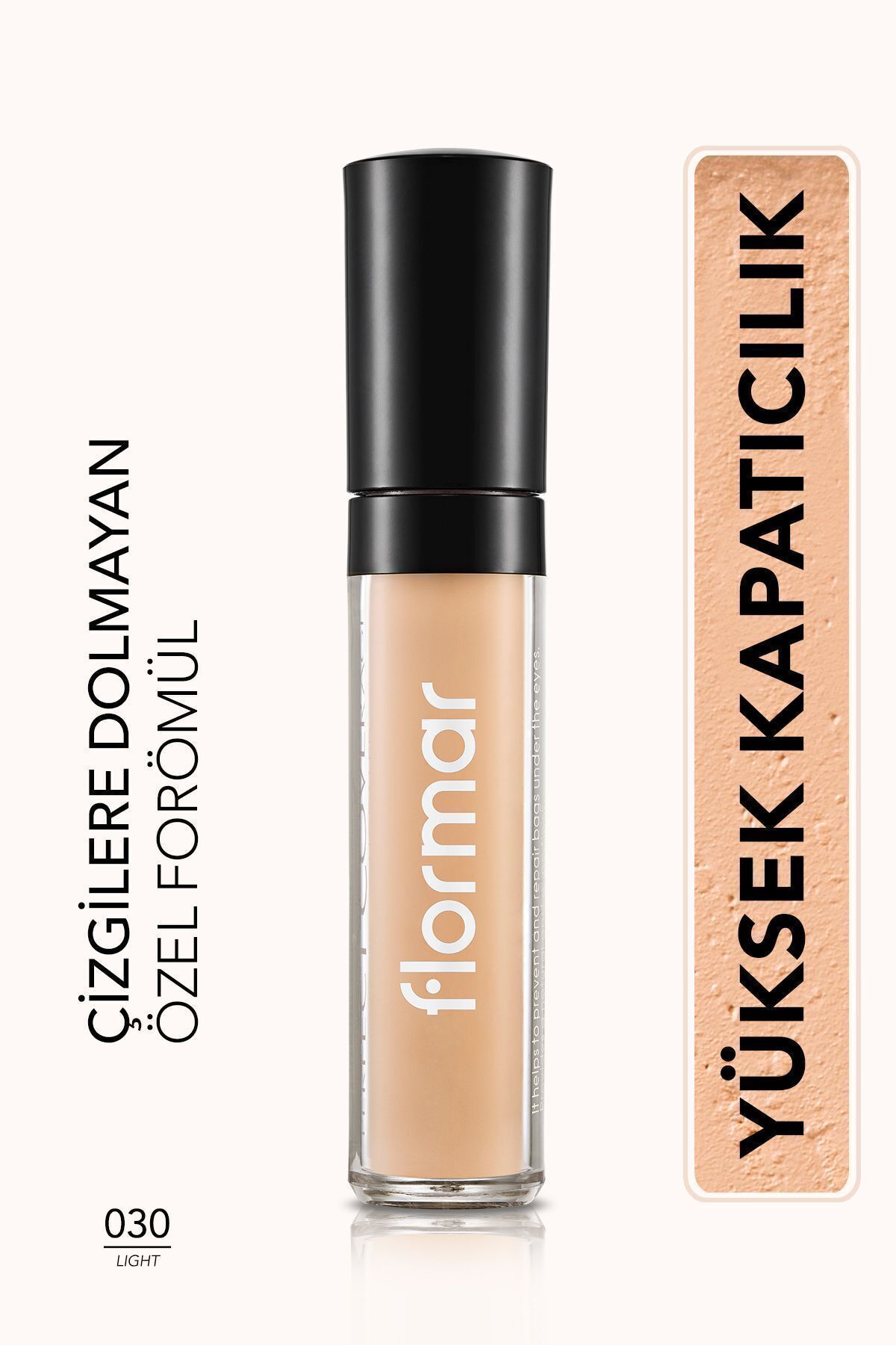 Flormar Liquid Concealer — Консилер Perfect Coverage — 030 Light — 8690604558063 0111034