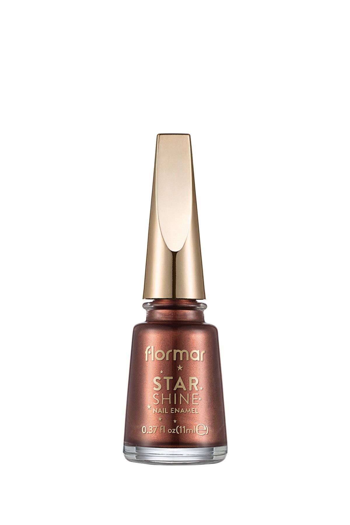 Лак для ногтей Flormar Metallic Shiny — Star Shine Nail Enamel — 005 Bronze Flash-8690604564156 0414147