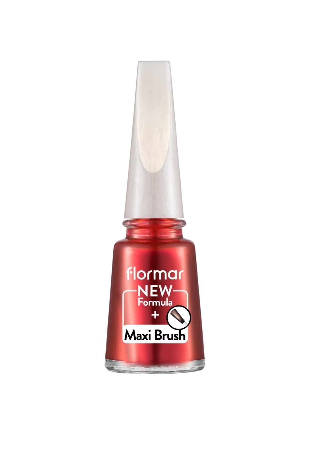 Лак для ногтей Flormar Pearlescent Shiny (RED) — жемчужная эмаль для ногтей — pl384 Le Rouge — 8682536035507 34000080